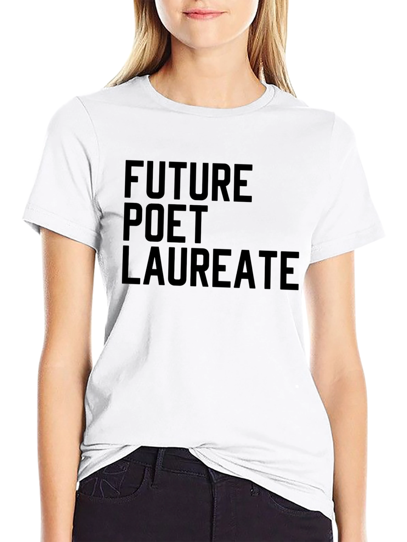 Future Poet Laureate Black T-Shirt