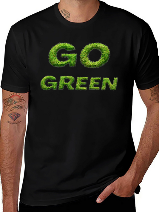 Go Green T-Shirt - Eco-Friendly Style