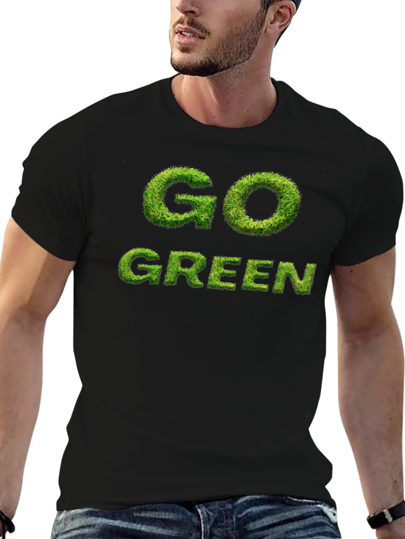 Go Green T-Shirt - Eco-Friendly Style