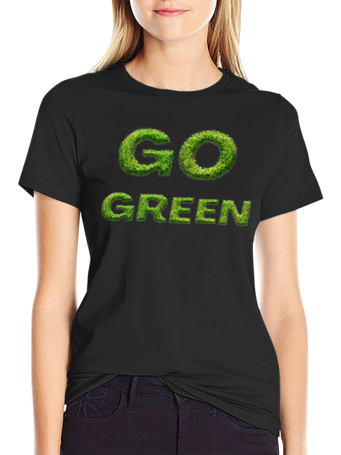 Go Green T-Shirt - Eco-Friendly Style