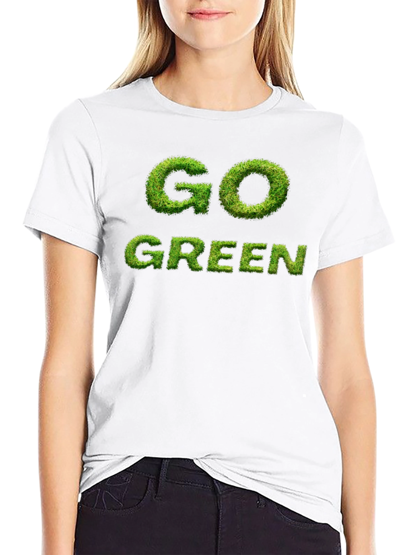 Go Green T-Shirt - Eco-Friendly Style