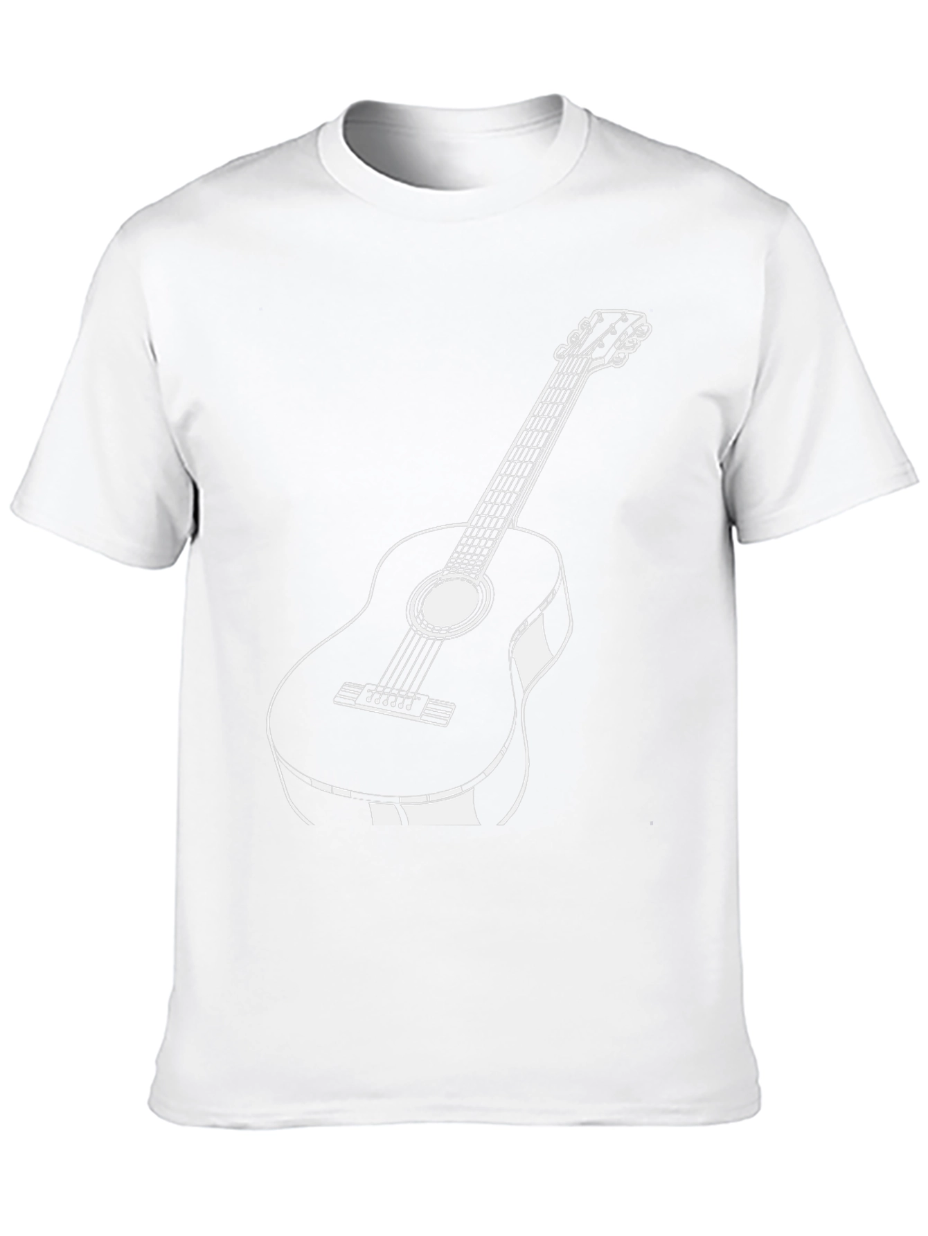 Guitar Graphic Tee - Classic Style