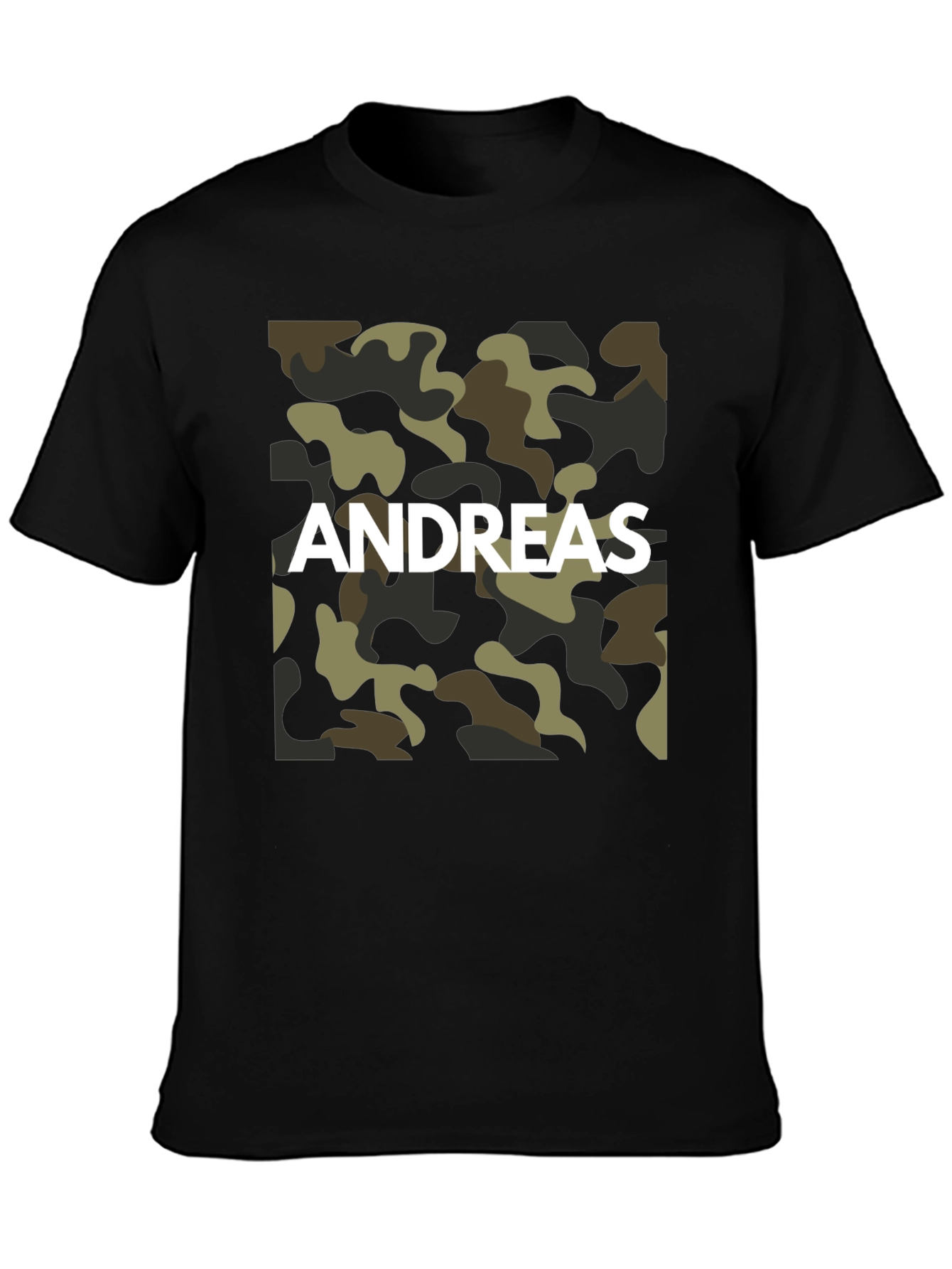 Andreas Camo T-Shirt - Personalized Style