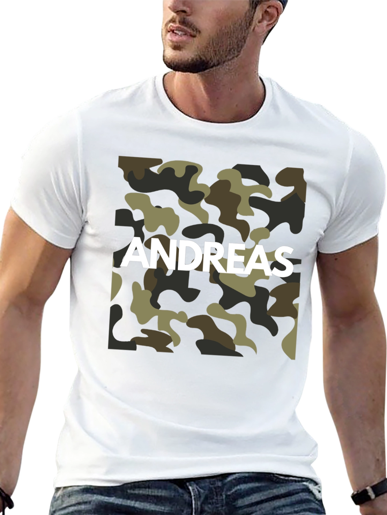 Andreas Camo T-Shirt - Personalized Style