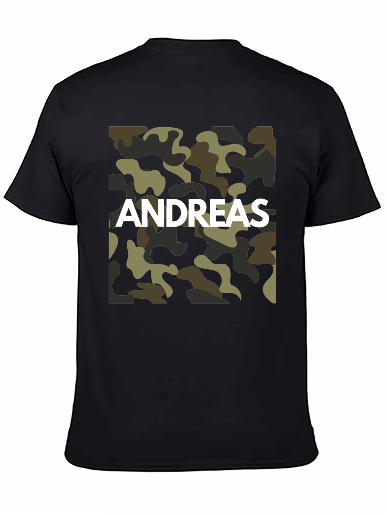 Andreas Camo T-Shirt - Personalized Style