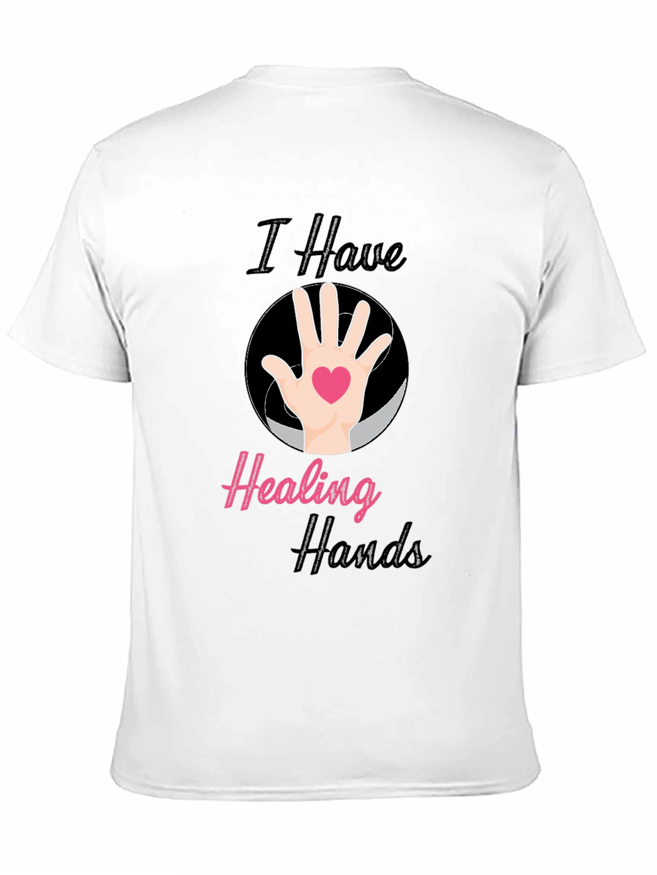 Healing Hands T-Shirt - Black