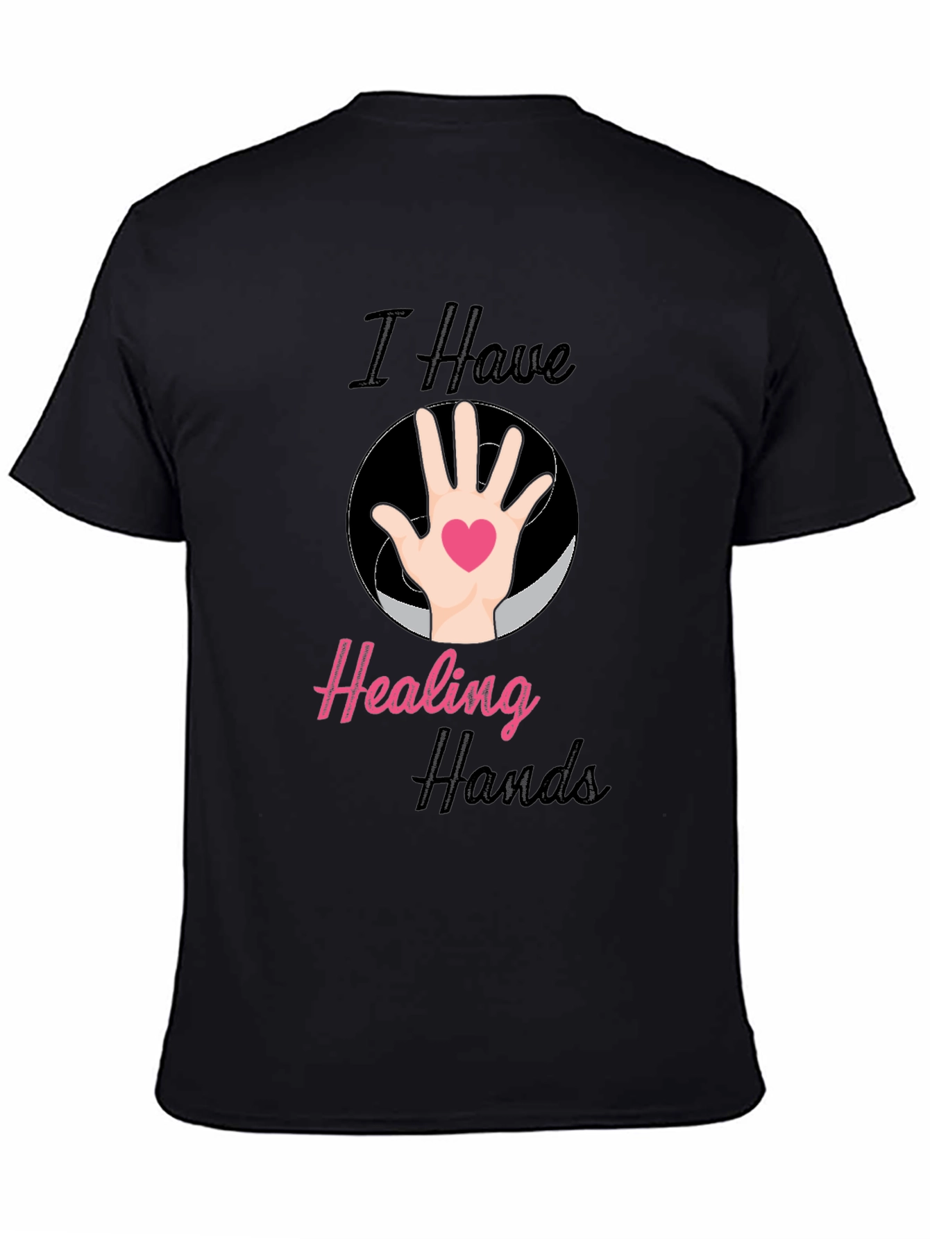 Healing Hands T-Shirt - Black