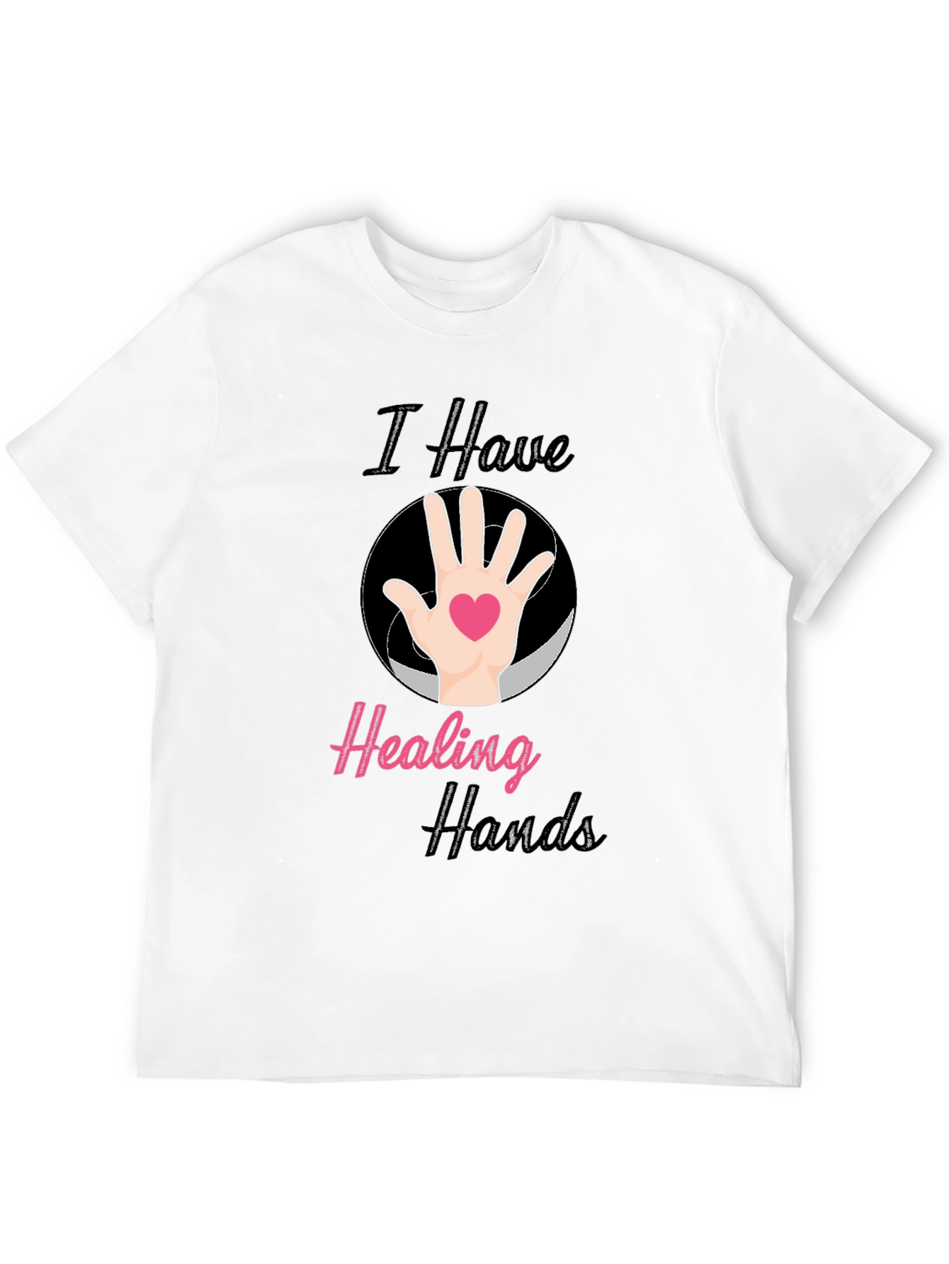 Healing Hands T-Shirt - Black