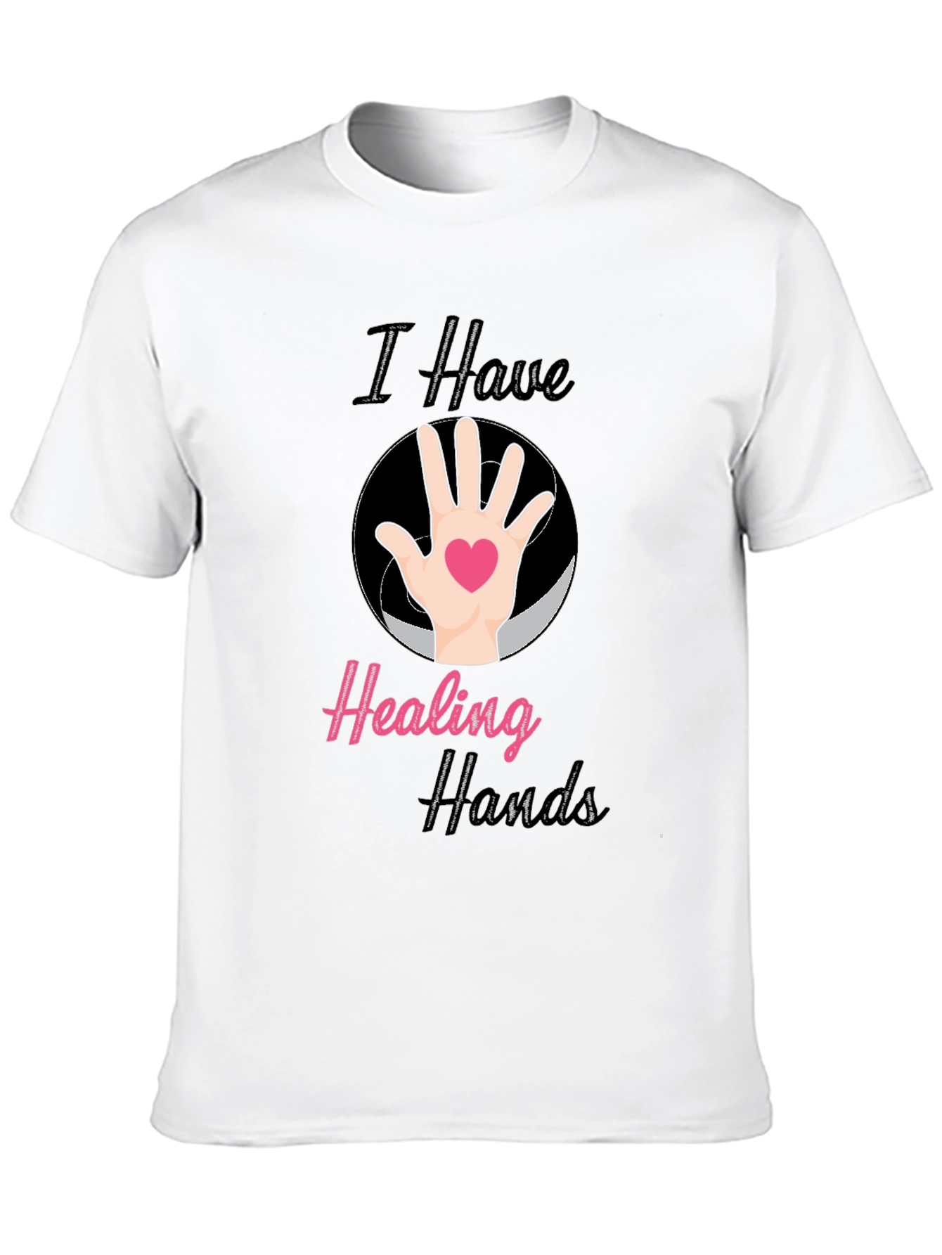 Healing Hands T-Shirt - Black