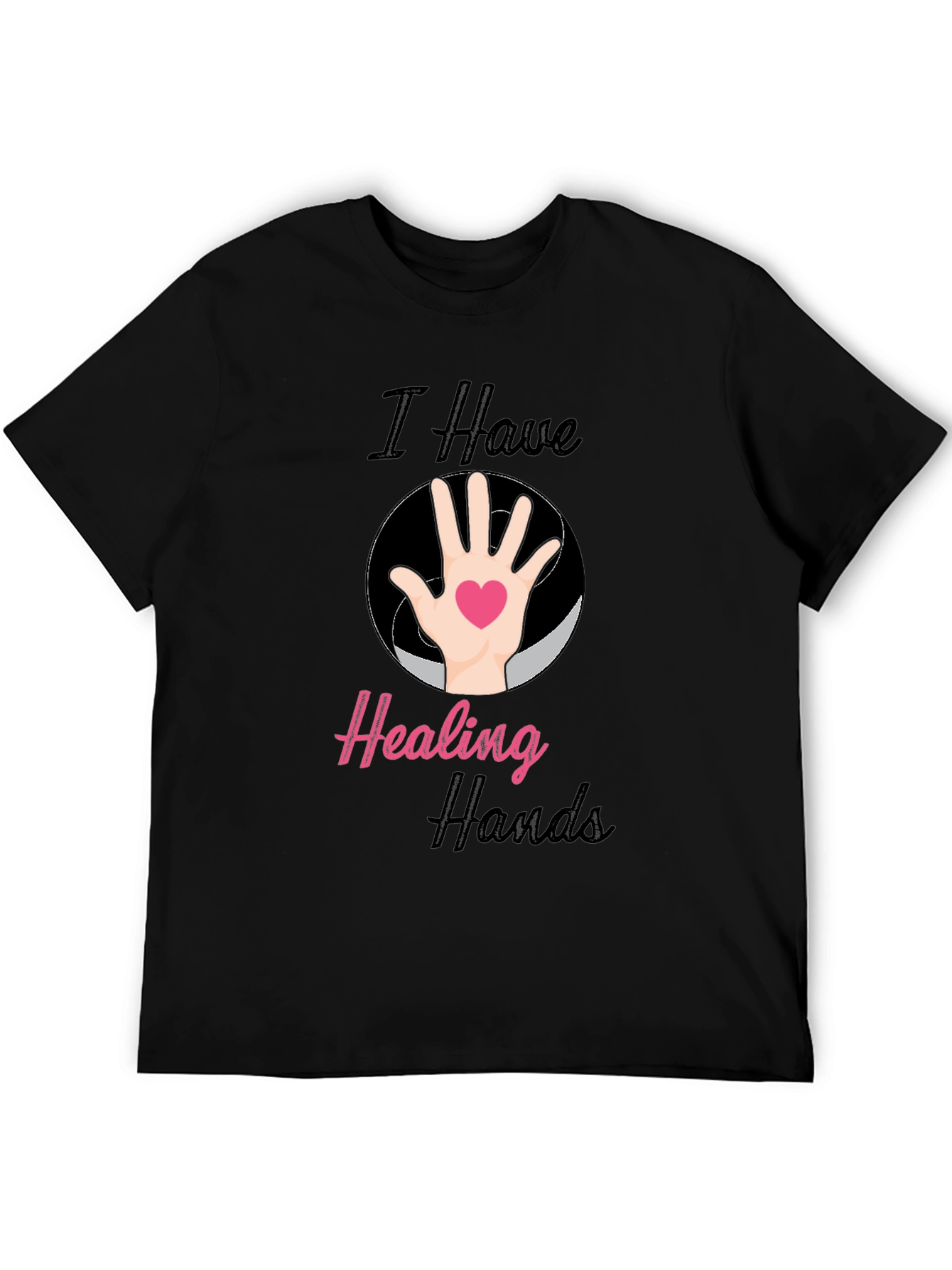 Healing Hands T-Shirt - Black