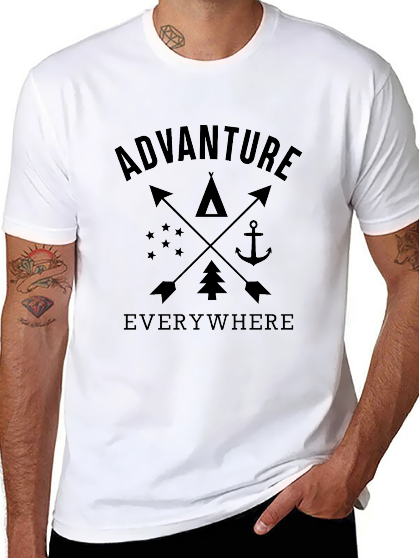 Adventure Everywhere Graphic T-Shirt - Unisex