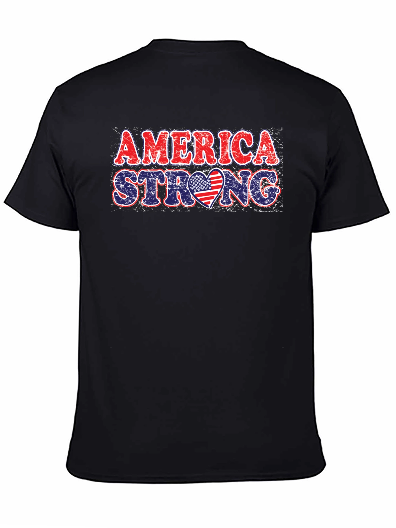 America Strong Patriotic T-Shirt