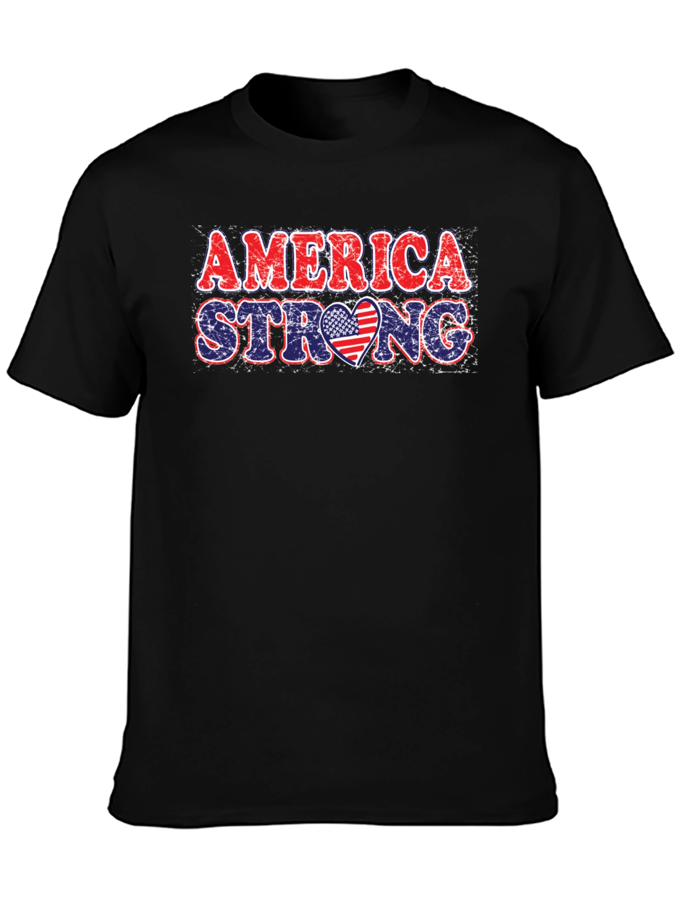 America Strong Patriotic T-Shirt