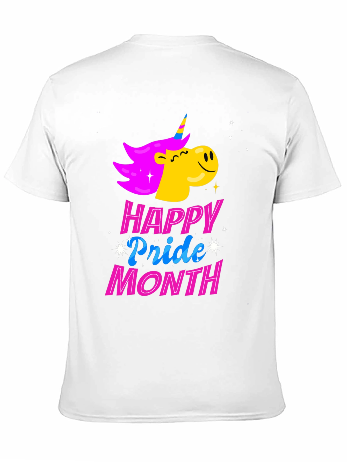 Happy Pride Month Unicorn Graphic Tee