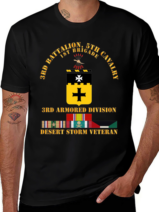 3rd Armored Division Desert Storm Veteran T-Shirt