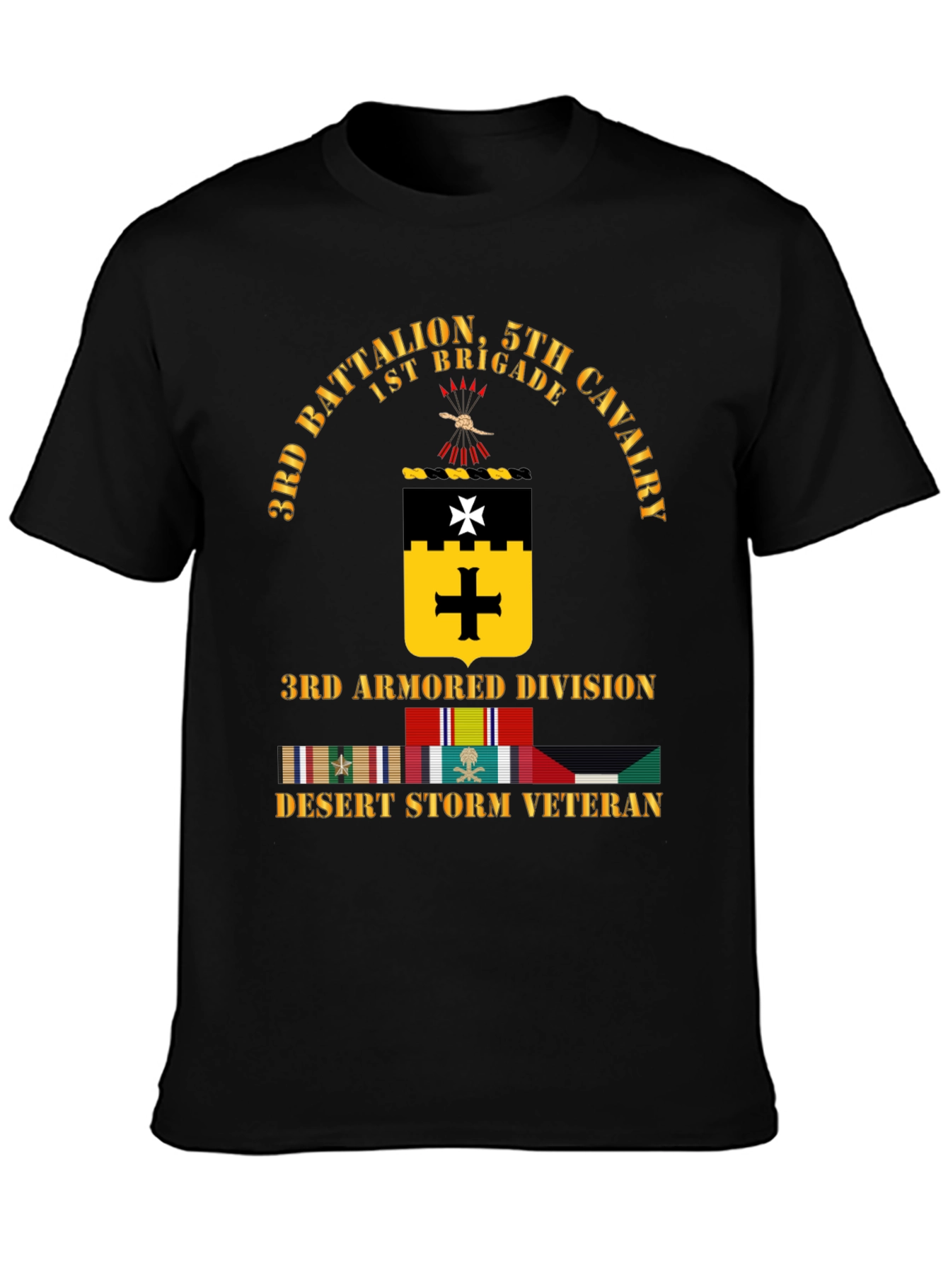 3rd Armored Division Desert Storm Veteran T-Shirt