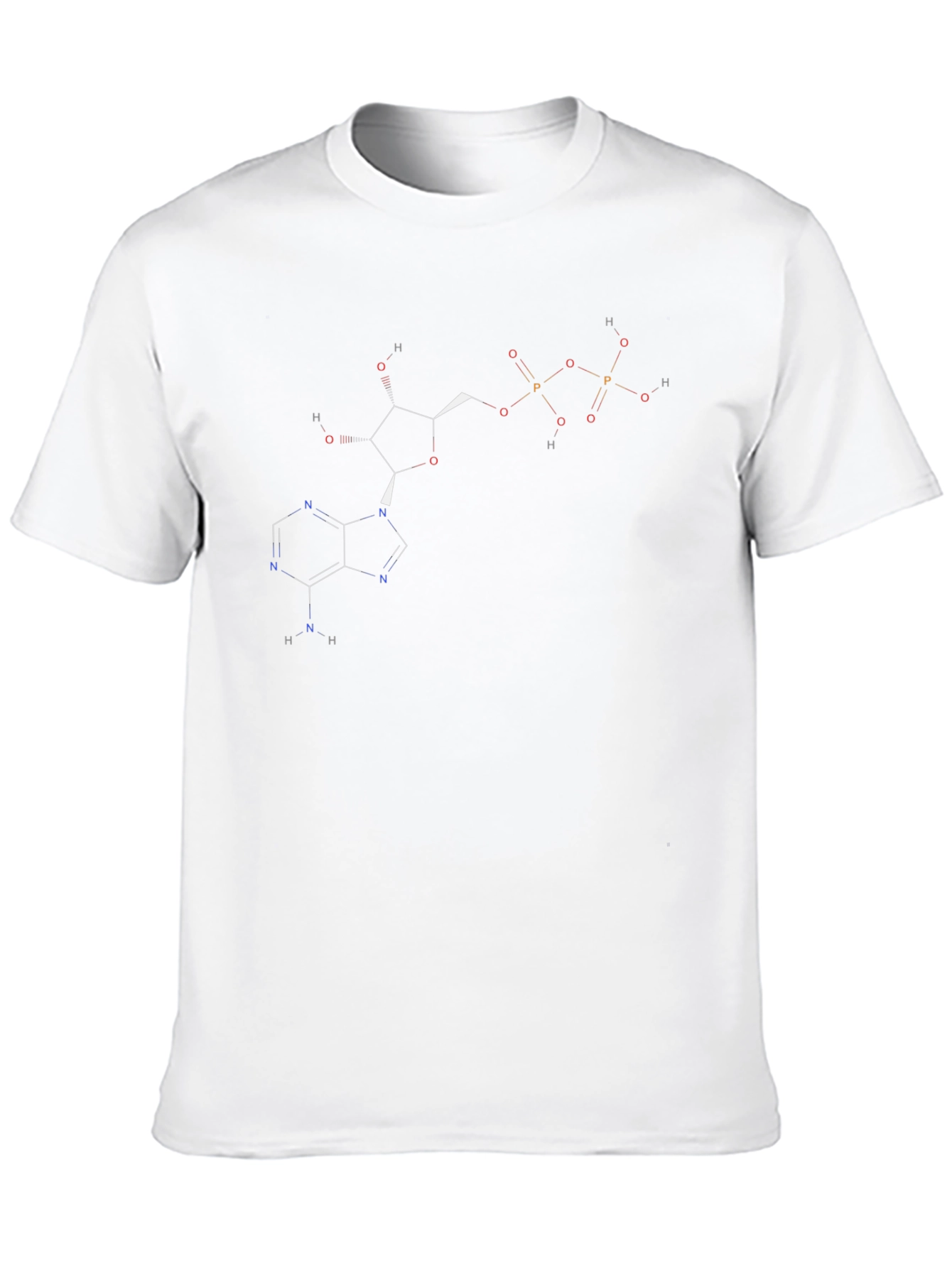 Adenosine Triphosphate (ATP) Graphic Black T-Shirt