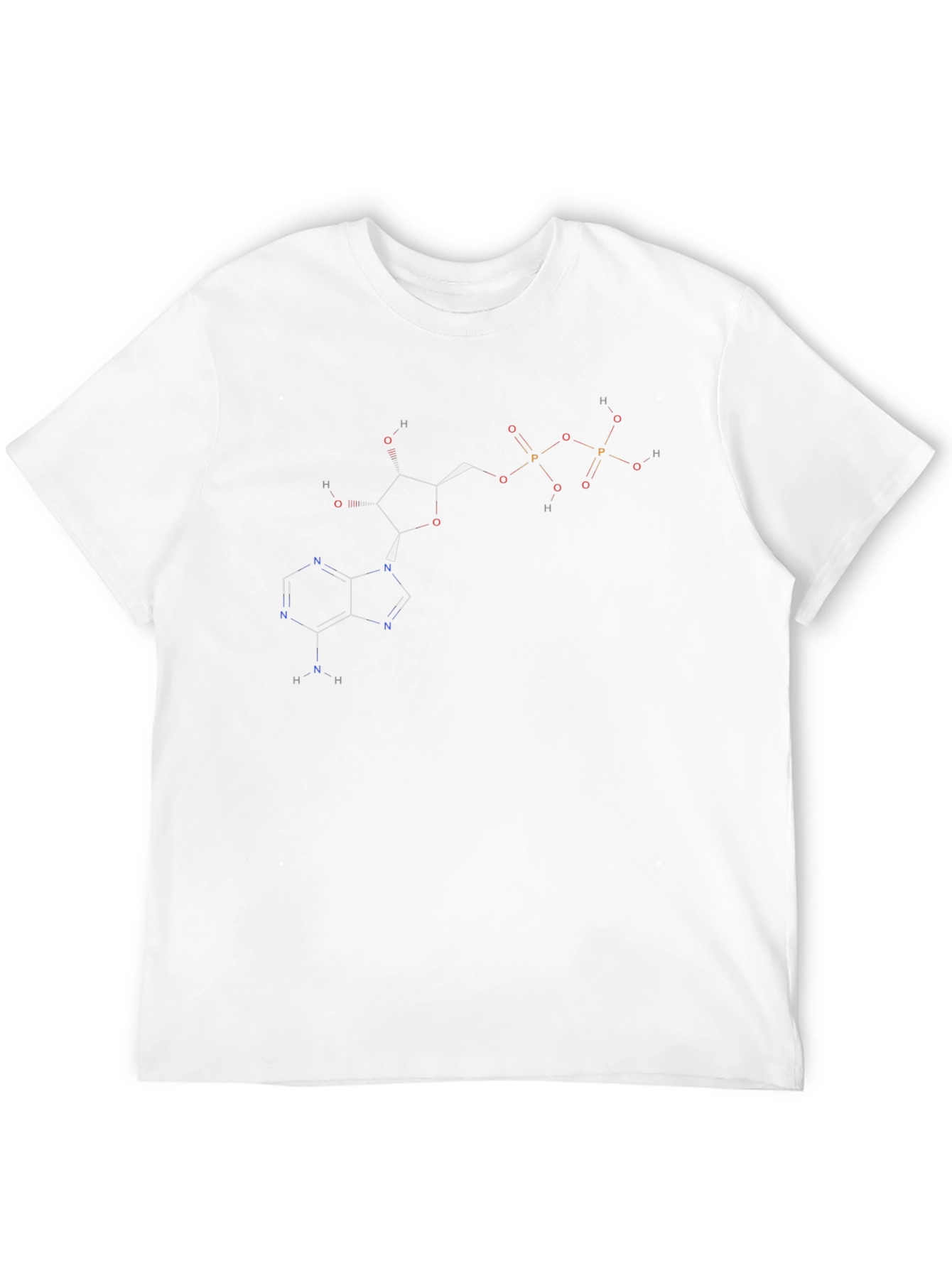 Adenosine Triphosphate (ATP) Graphic Black T-Shirt