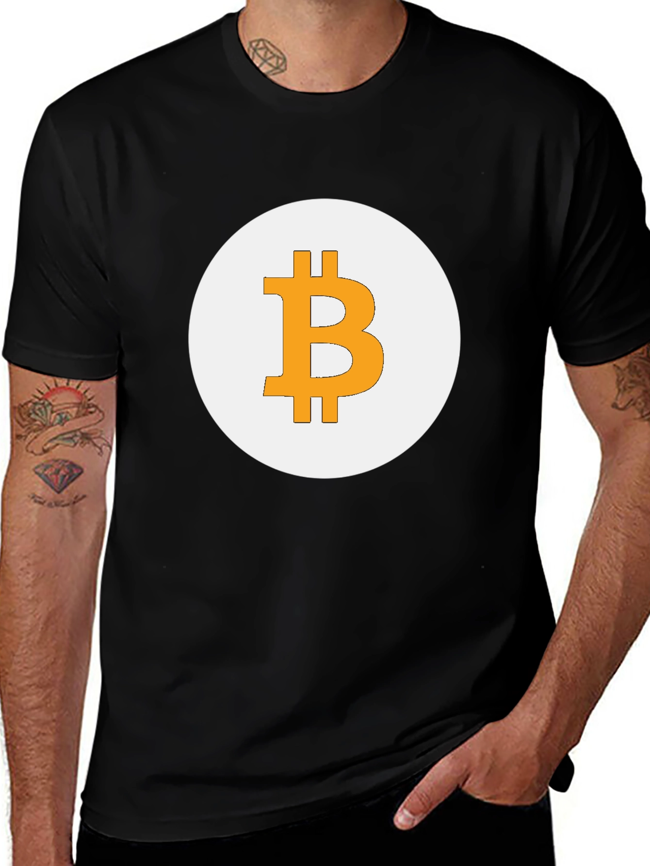 Bitcoin Logo T-Shirt - Crypto Currency Tee