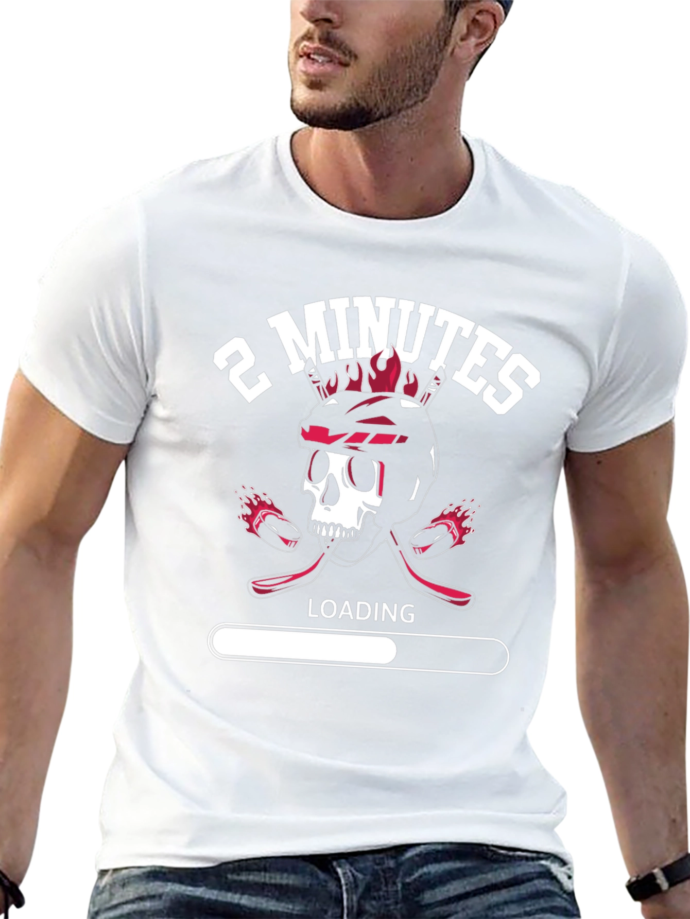 2 Minutes Loading Hockey T-Shirt