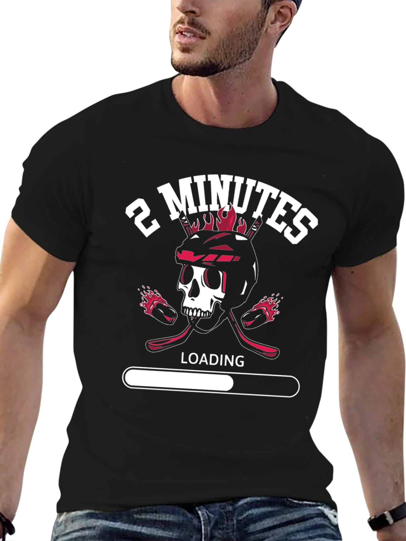 2 Minutes Loading Hockey T-Shirt