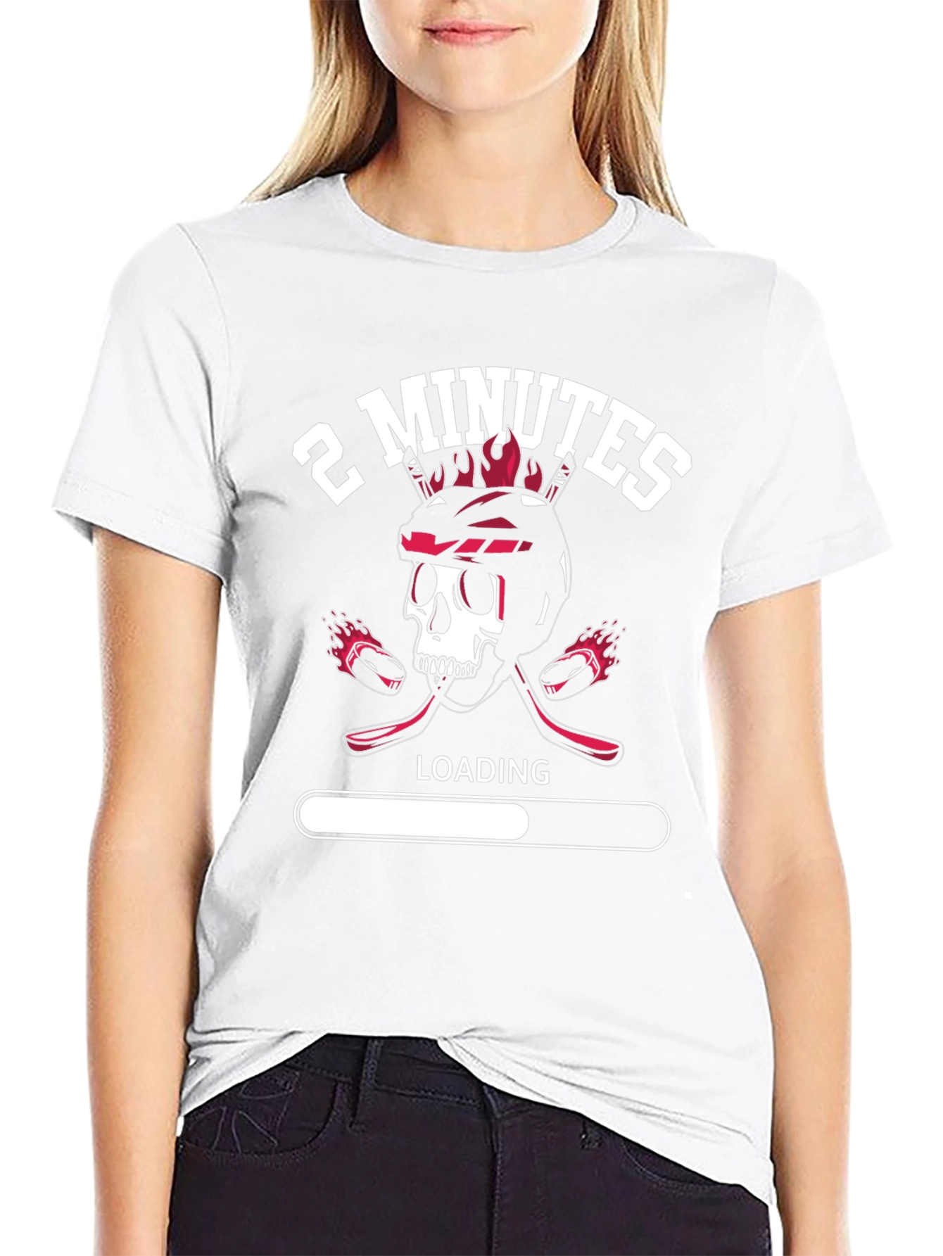 2 Minutes Loading Hockey T-Shirt