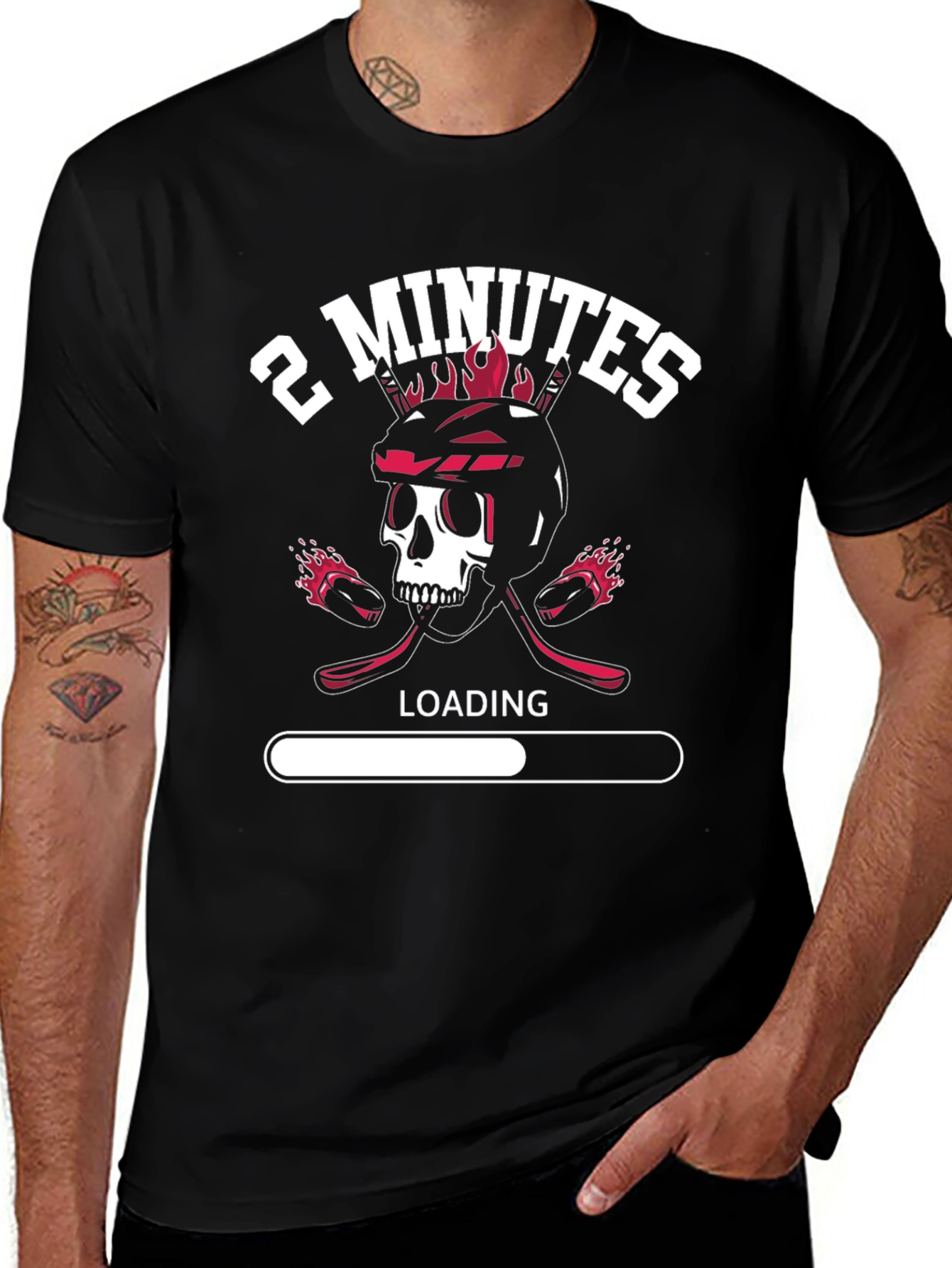 2 Minutes Loading Hockey T-Shirt