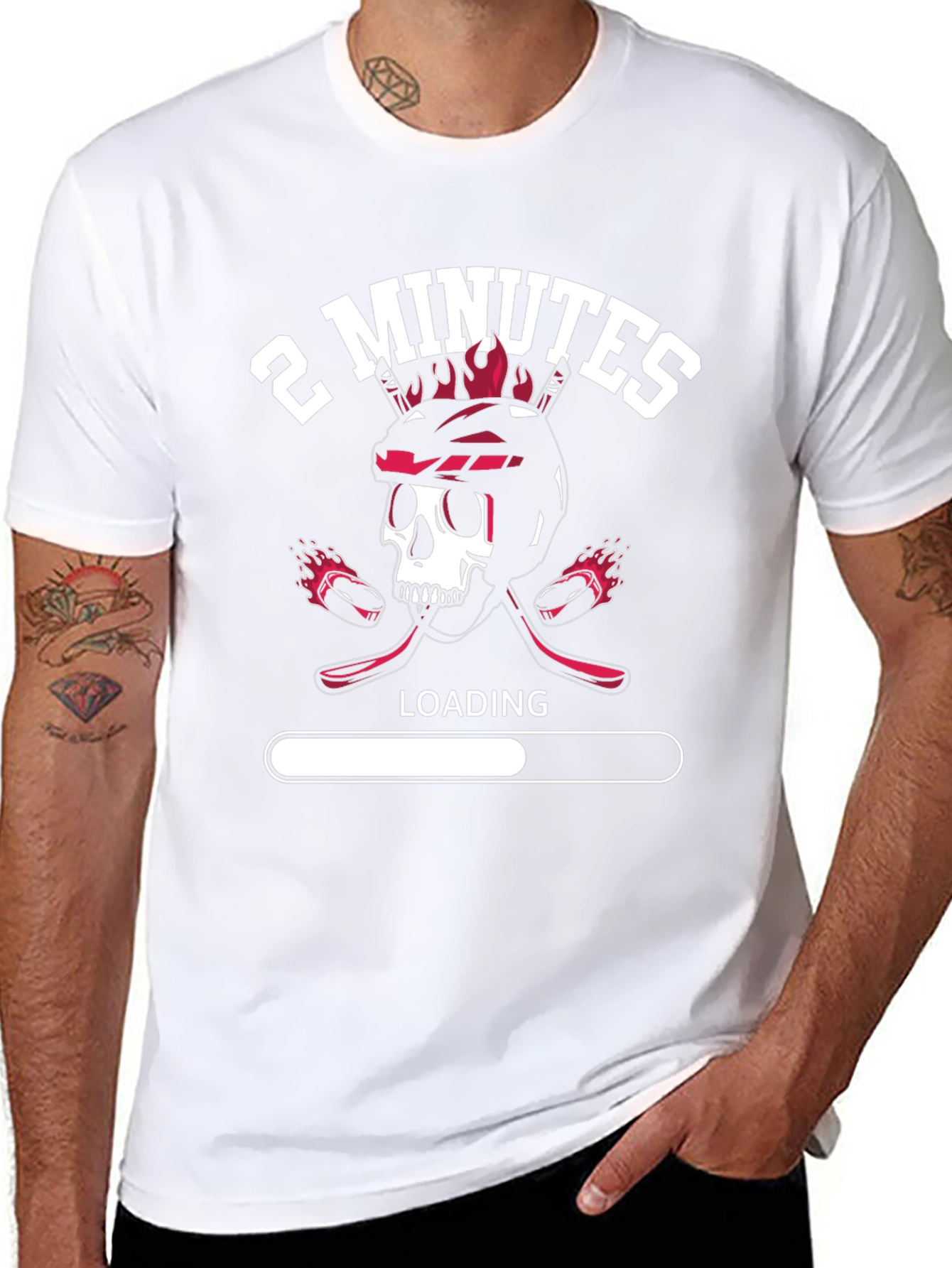 2 Minutes Loading Hockey T-Shirt