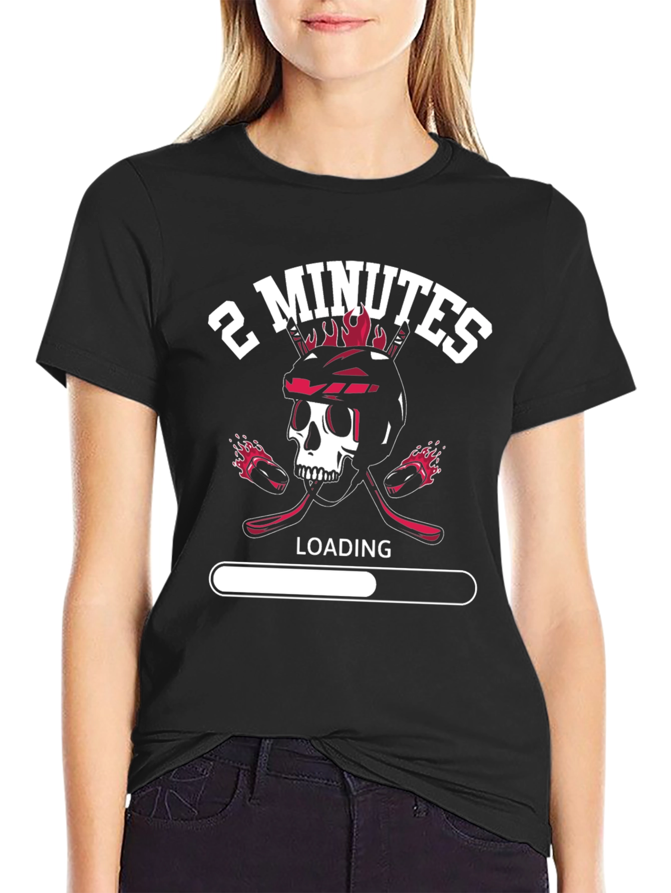 2 Minutes Loading Hockey T-Shirt