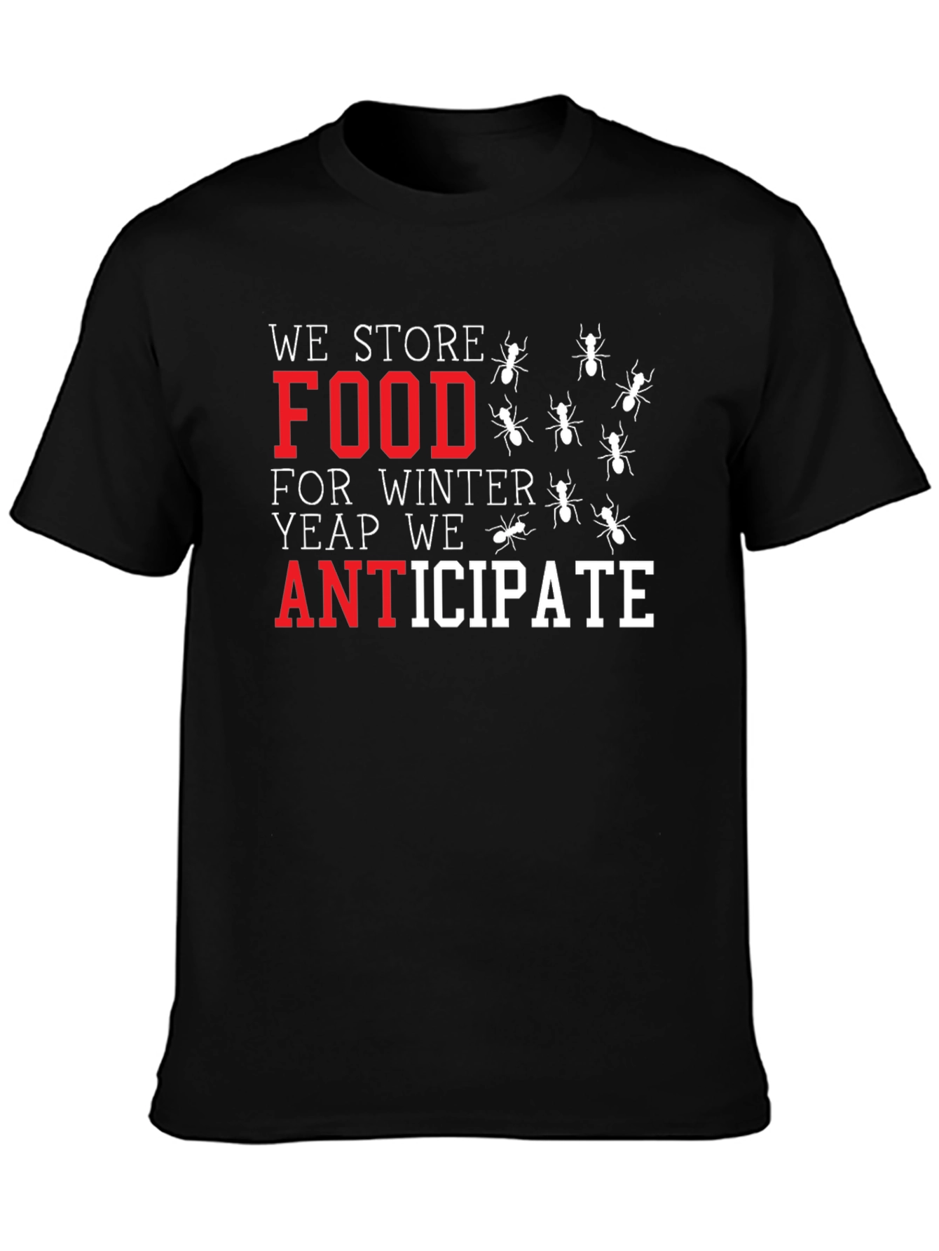 Ant-icipate Black Graphic T-Shirt