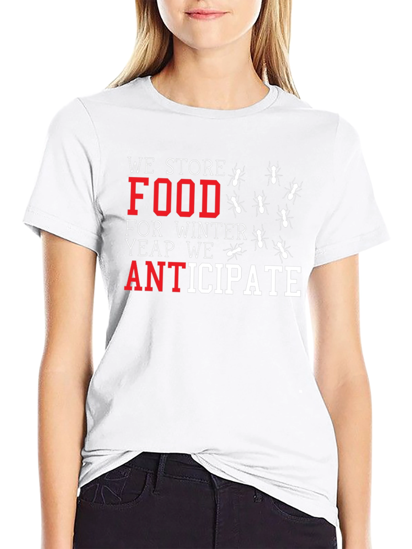 Ant-icipate Black Graphic T-Shirt