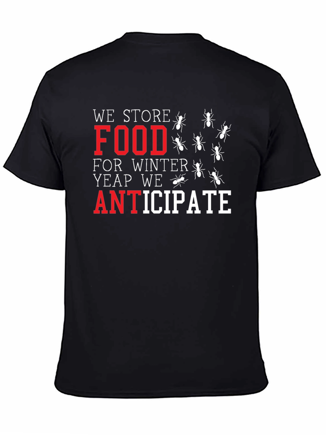 Ant-icipate Black Graphic T-Shirt