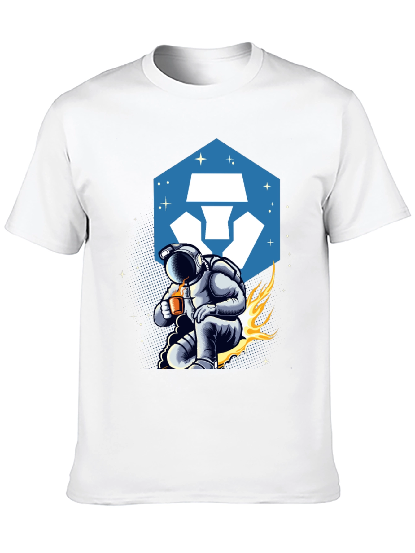 Crypto Astronaut T-Shirt - Black