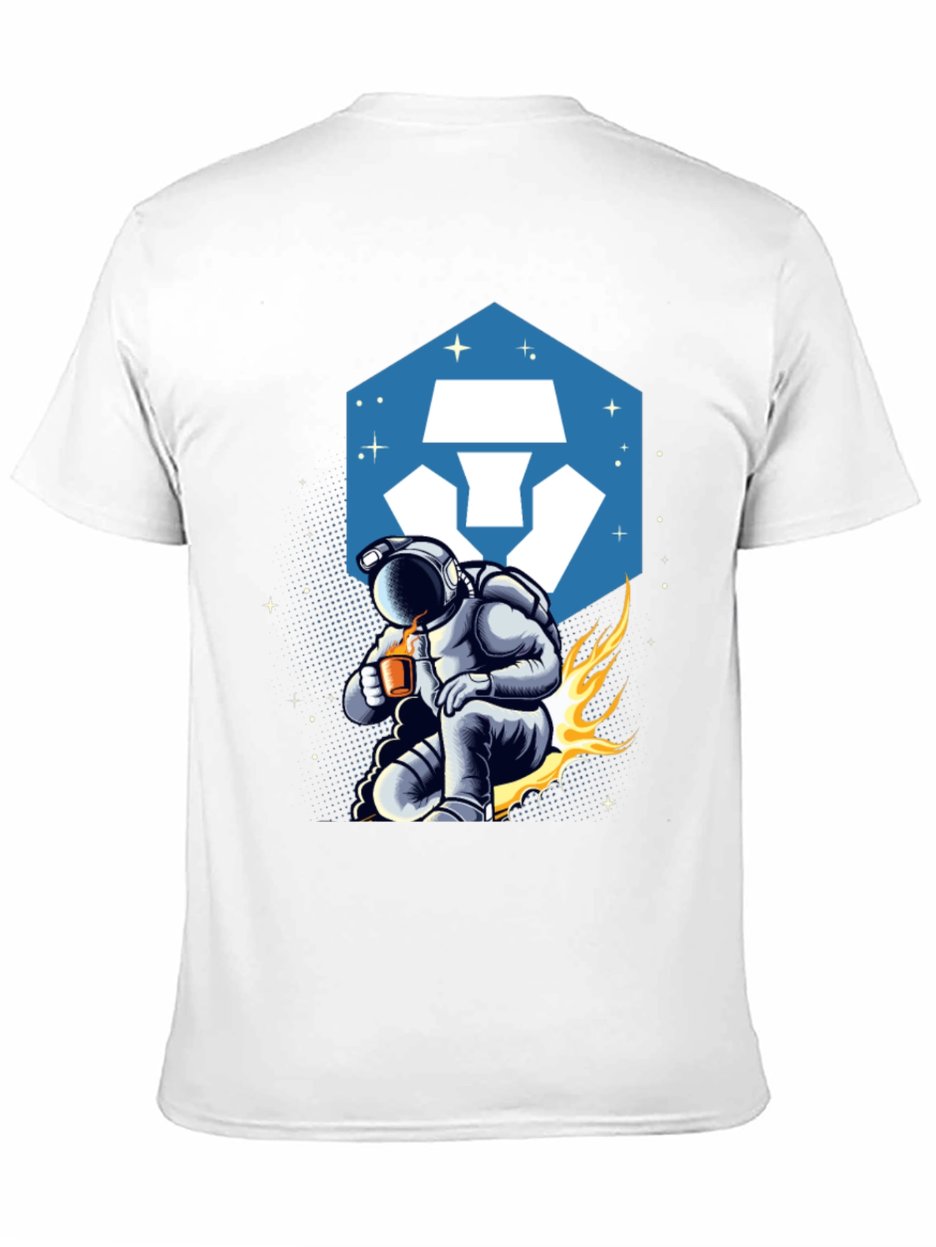 Crypto Astronaut T-Shirt - Black