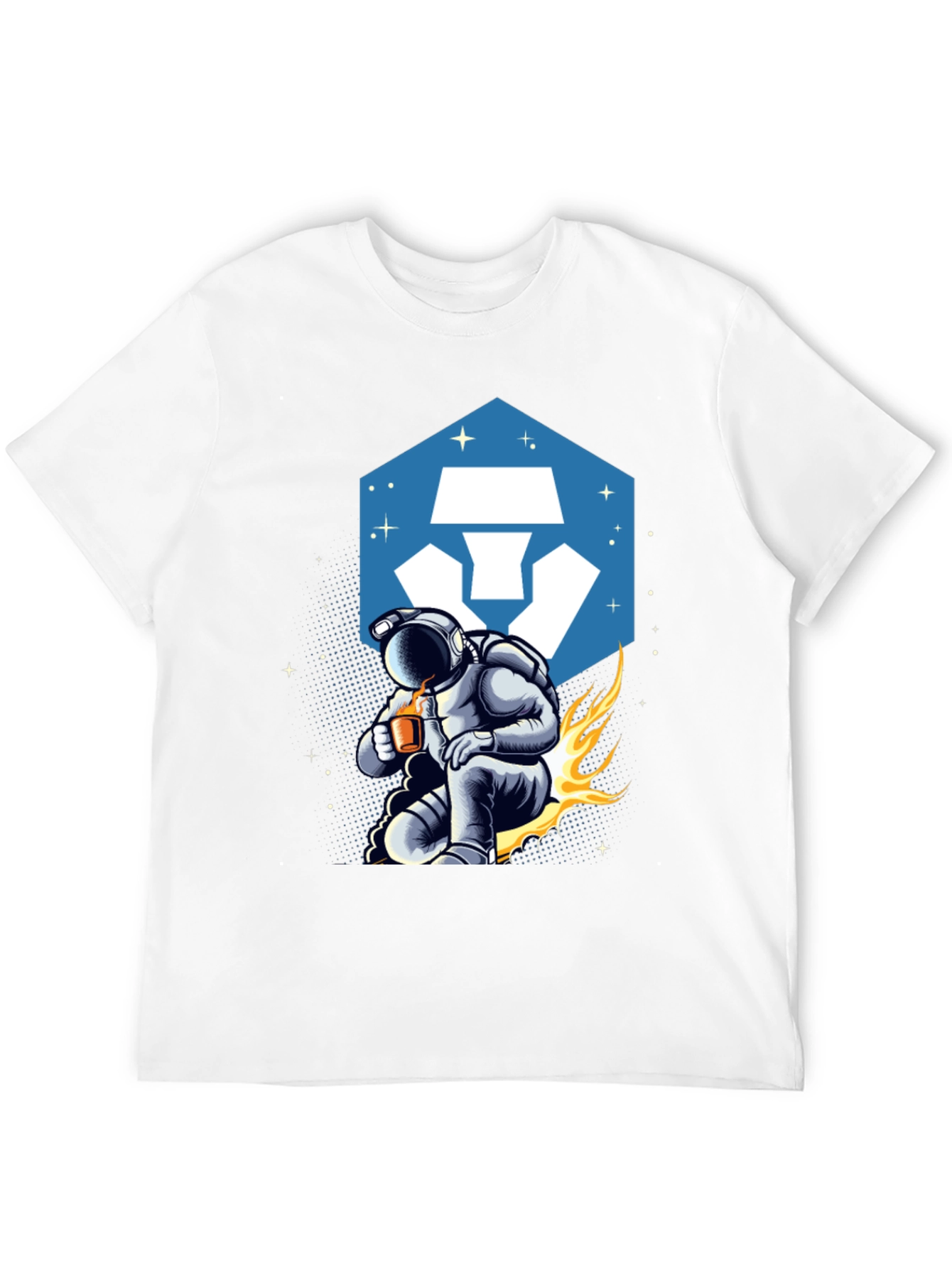Crypto Astronaut T-Shirt - Black