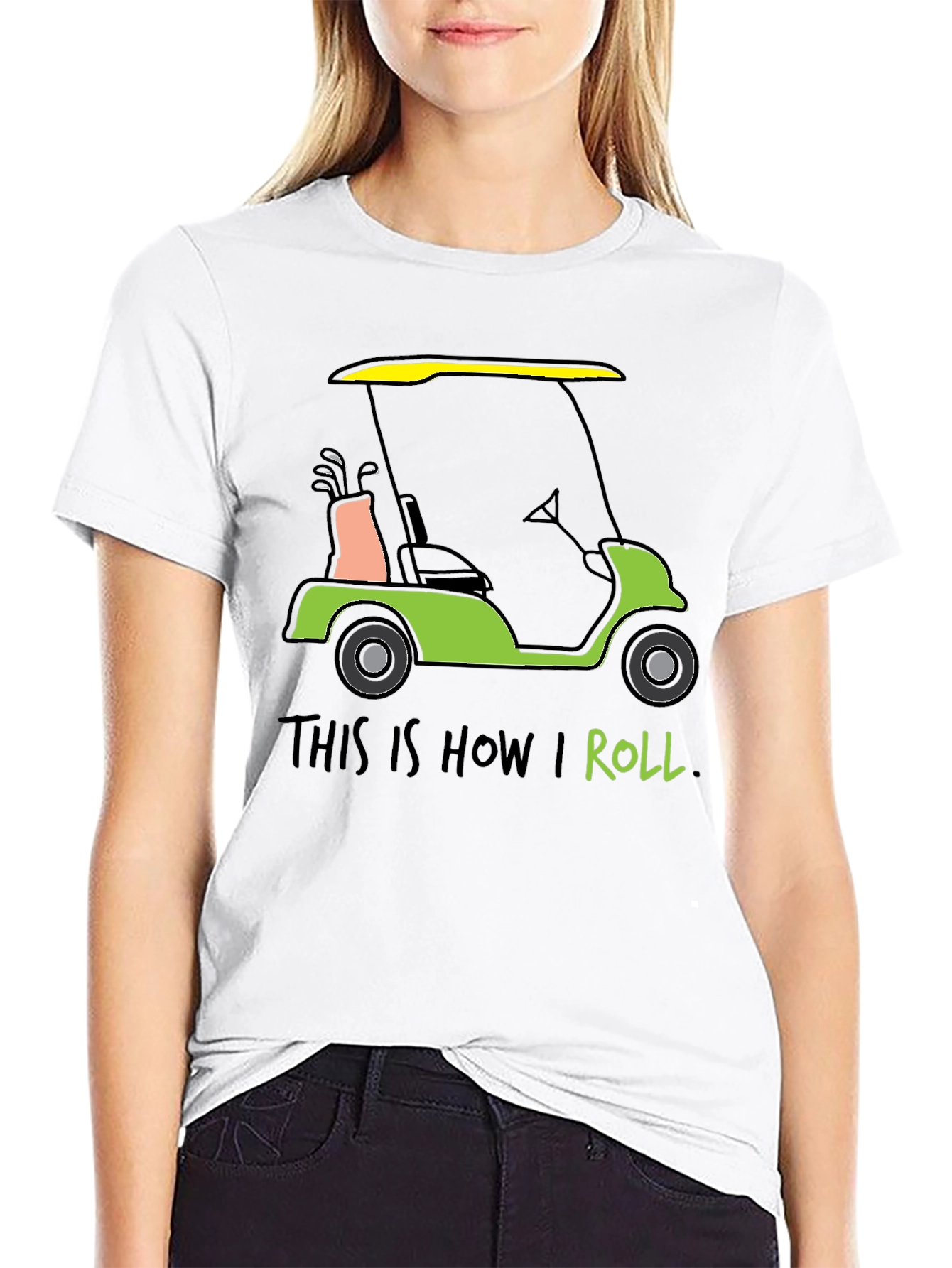 Golf Cart T-Shirt - This is How I Roll
