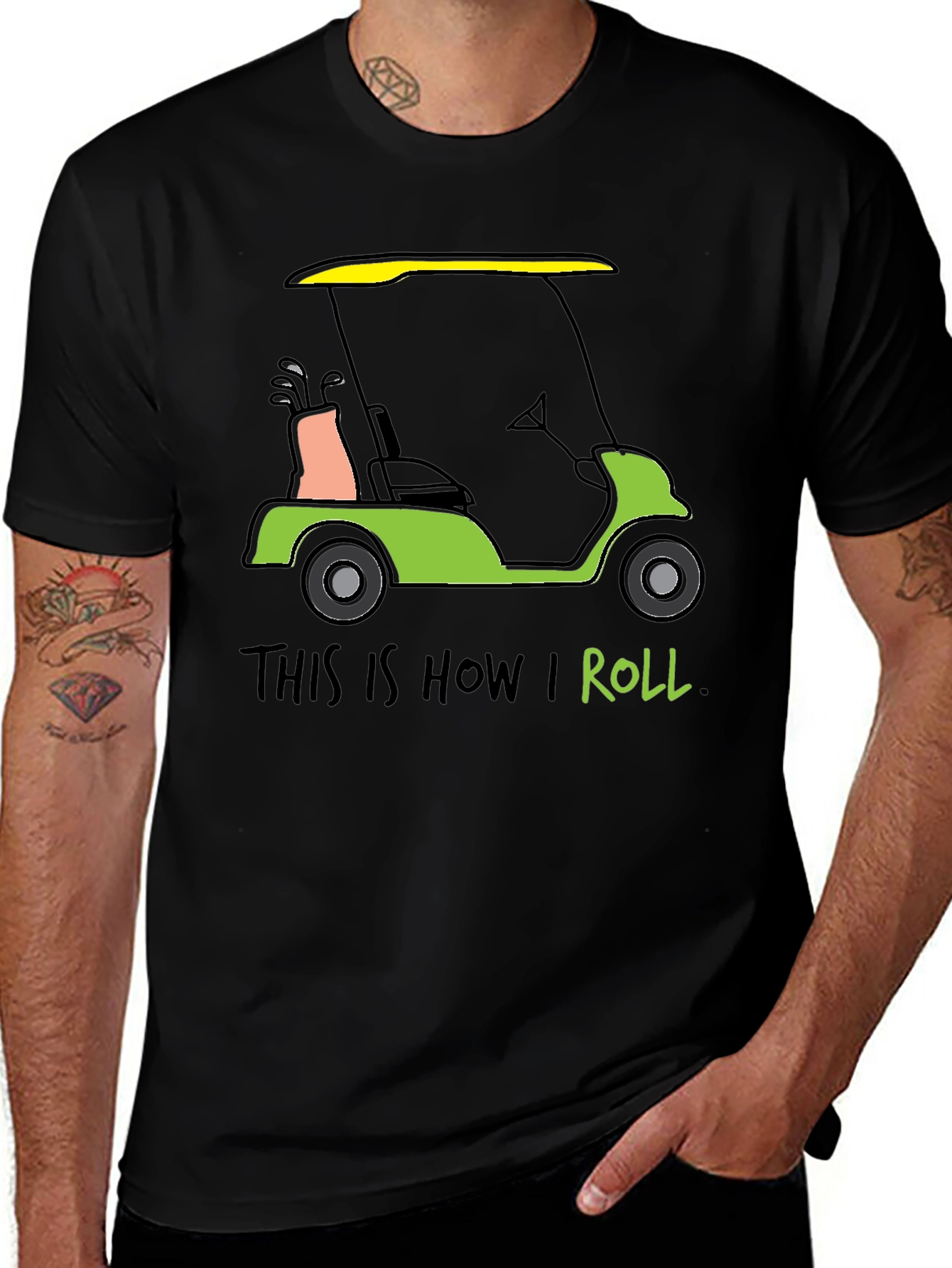 Golf Cart T-Shirt - This is How I Roll