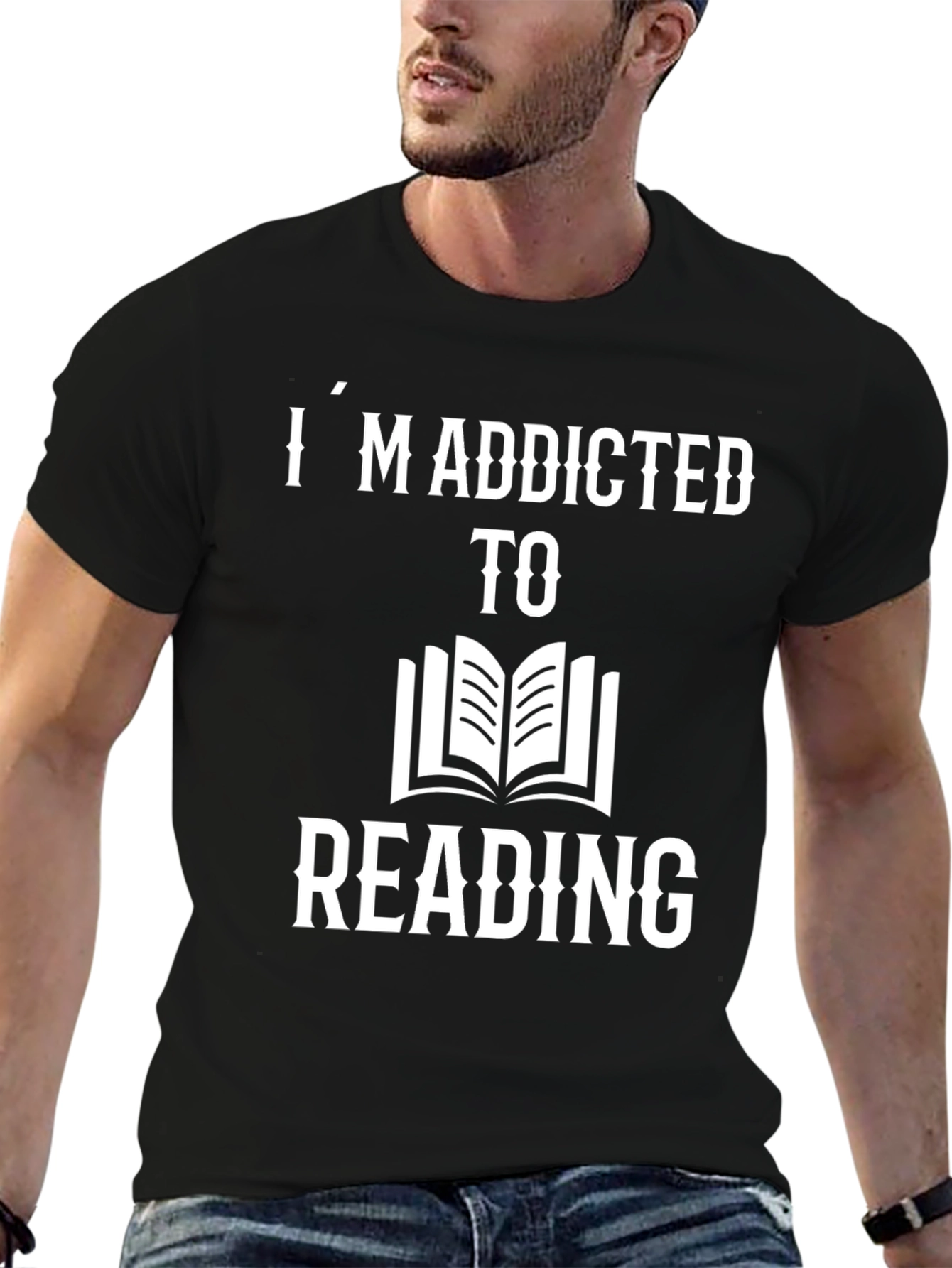 Addicted To Reading Graphic T-Shirt