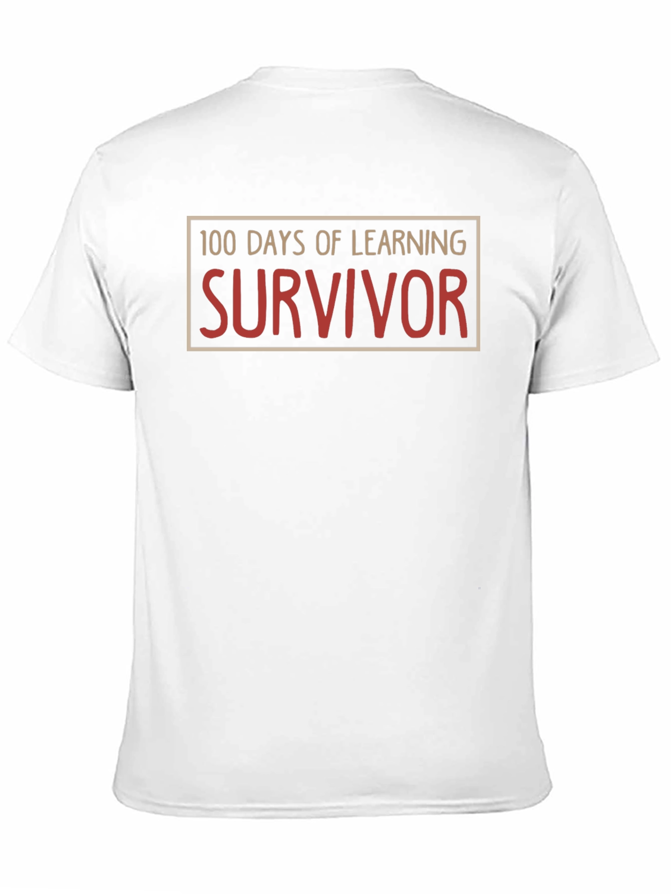 100 Days of Learning Survivor Tee