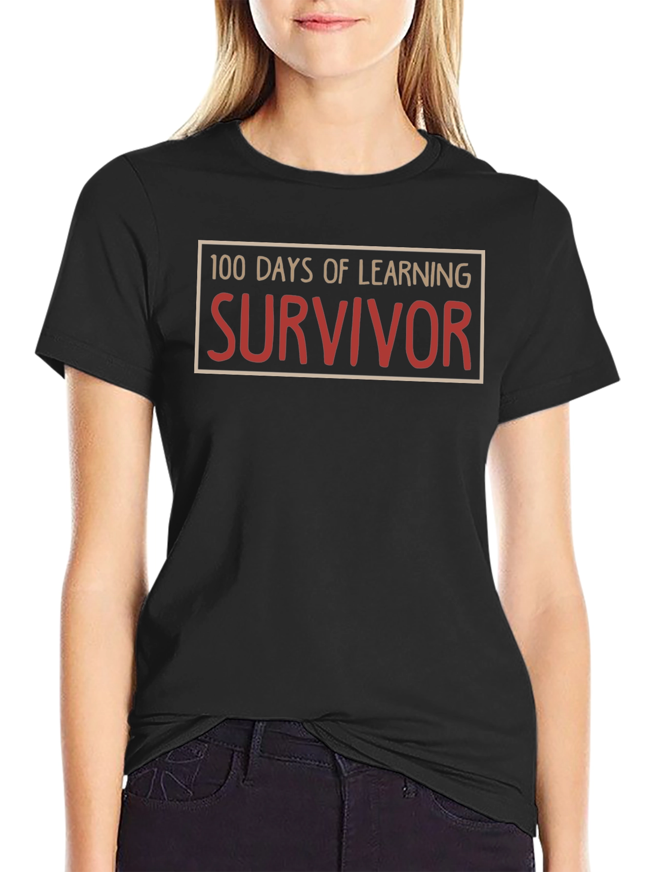 100 Days of Learning Survivor Tee