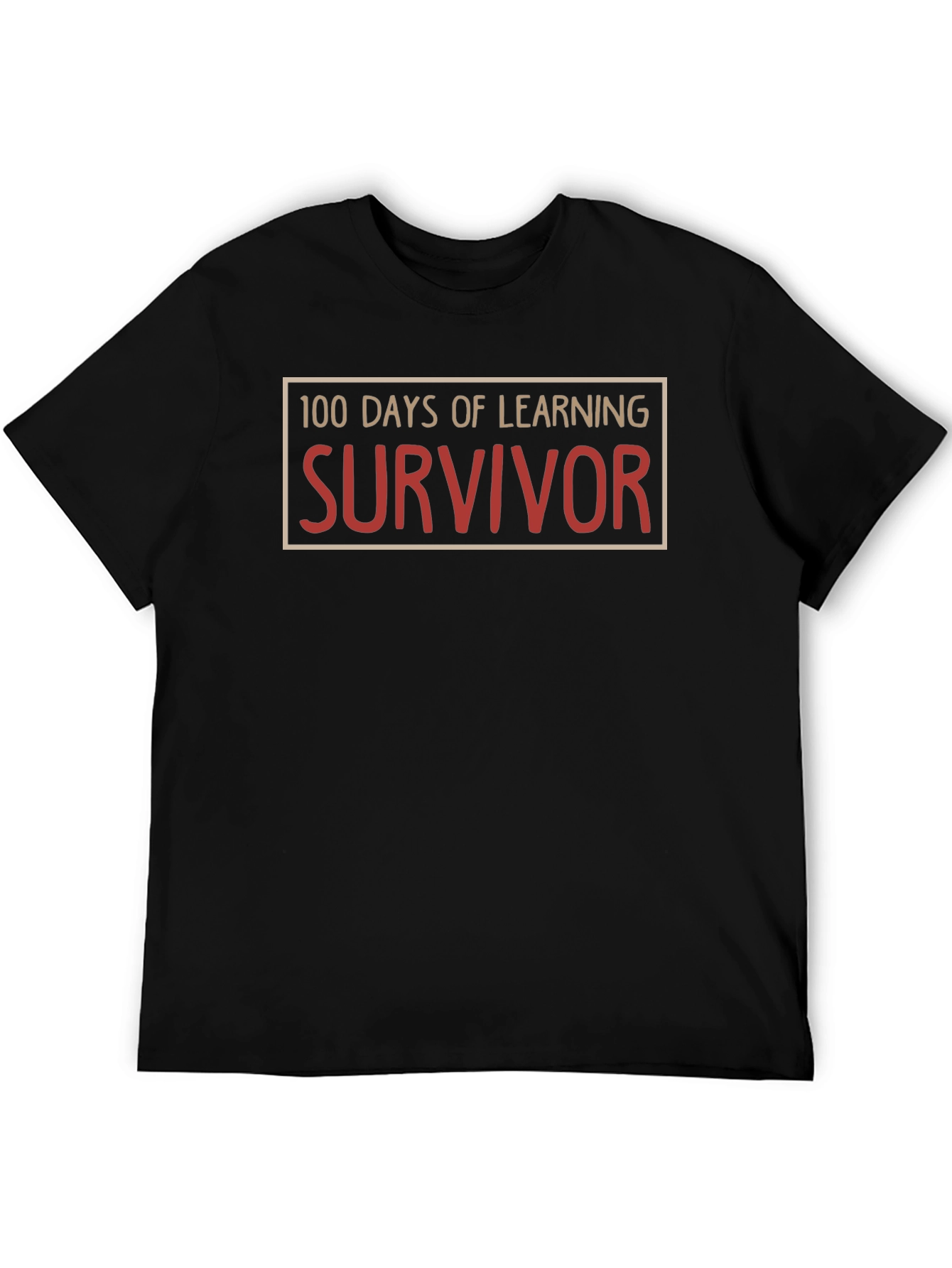 100 Days of Learning Survivor Tee