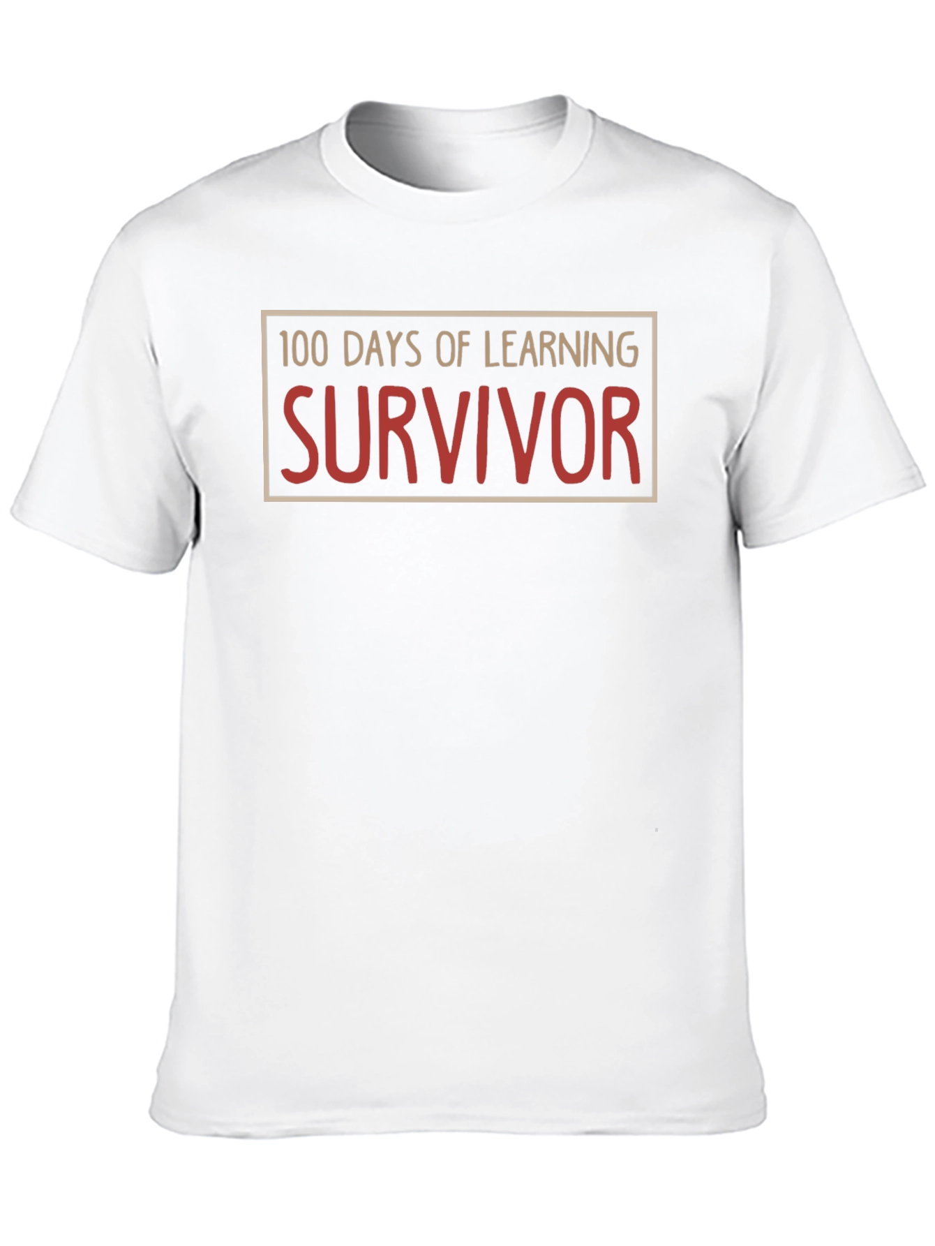 100 Days of Learning Survivor Tee