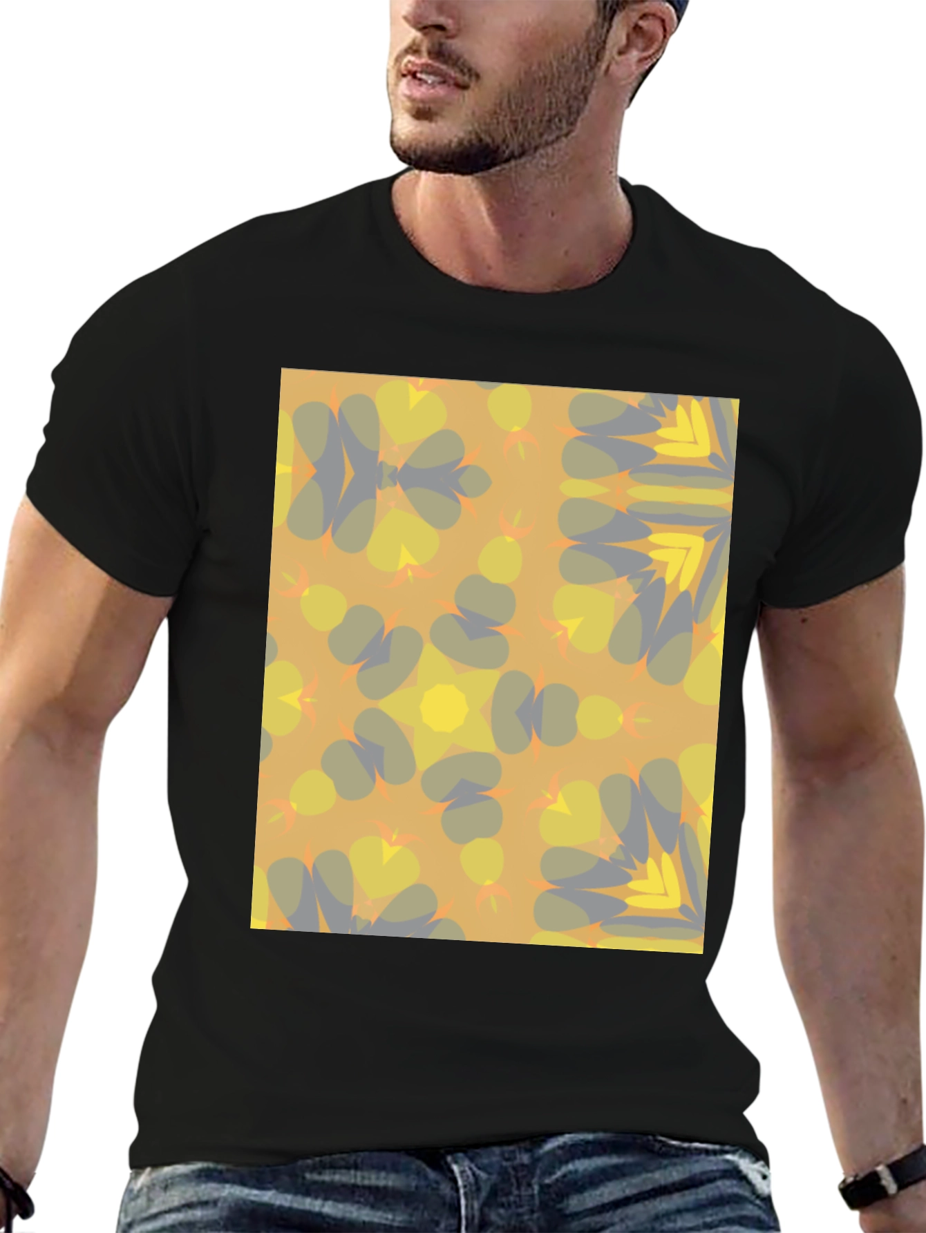 Abstract Pattern Tee - Geometric Style