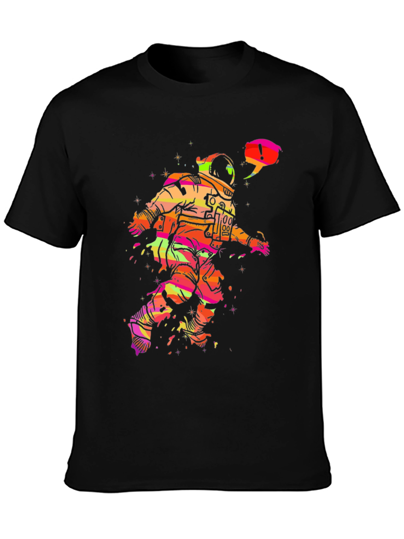 Astronaut Graphic Tee - Cool Space Design!