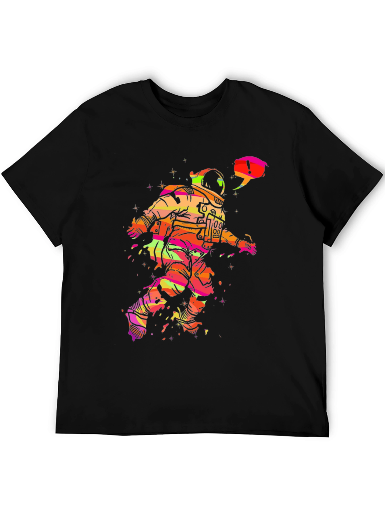 Astronaut Graphic Tee - Cool Space Design!