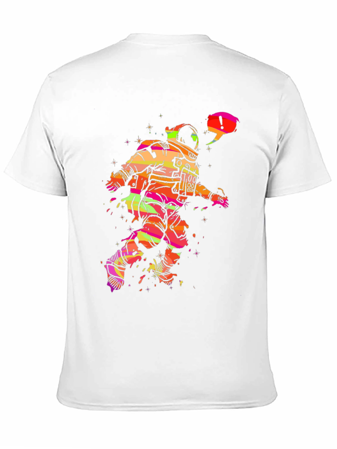 Astronaut Graphic Tee - Cool Space Design!