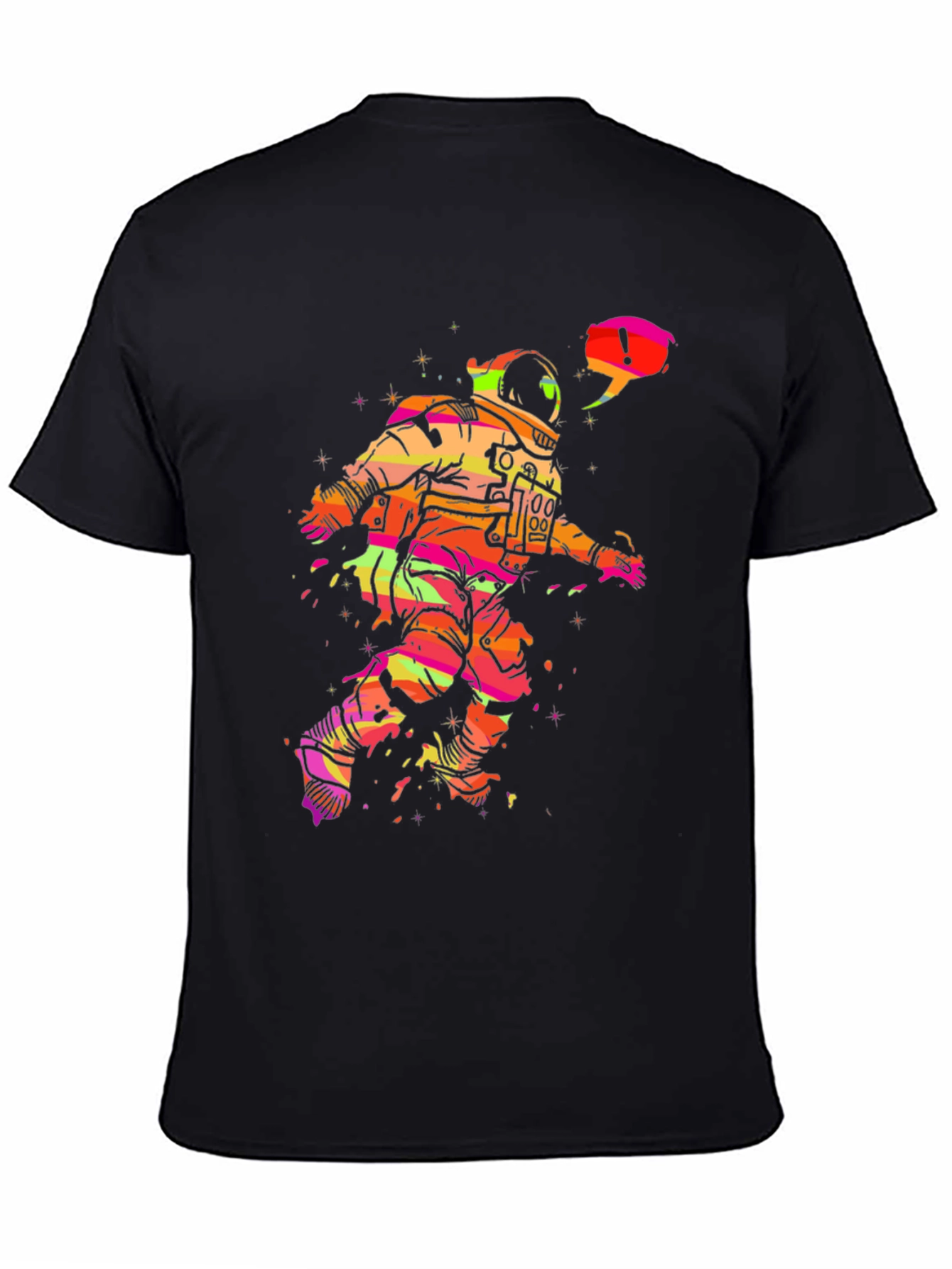 Astronaut Graphic Tee - Cool Space Design!
