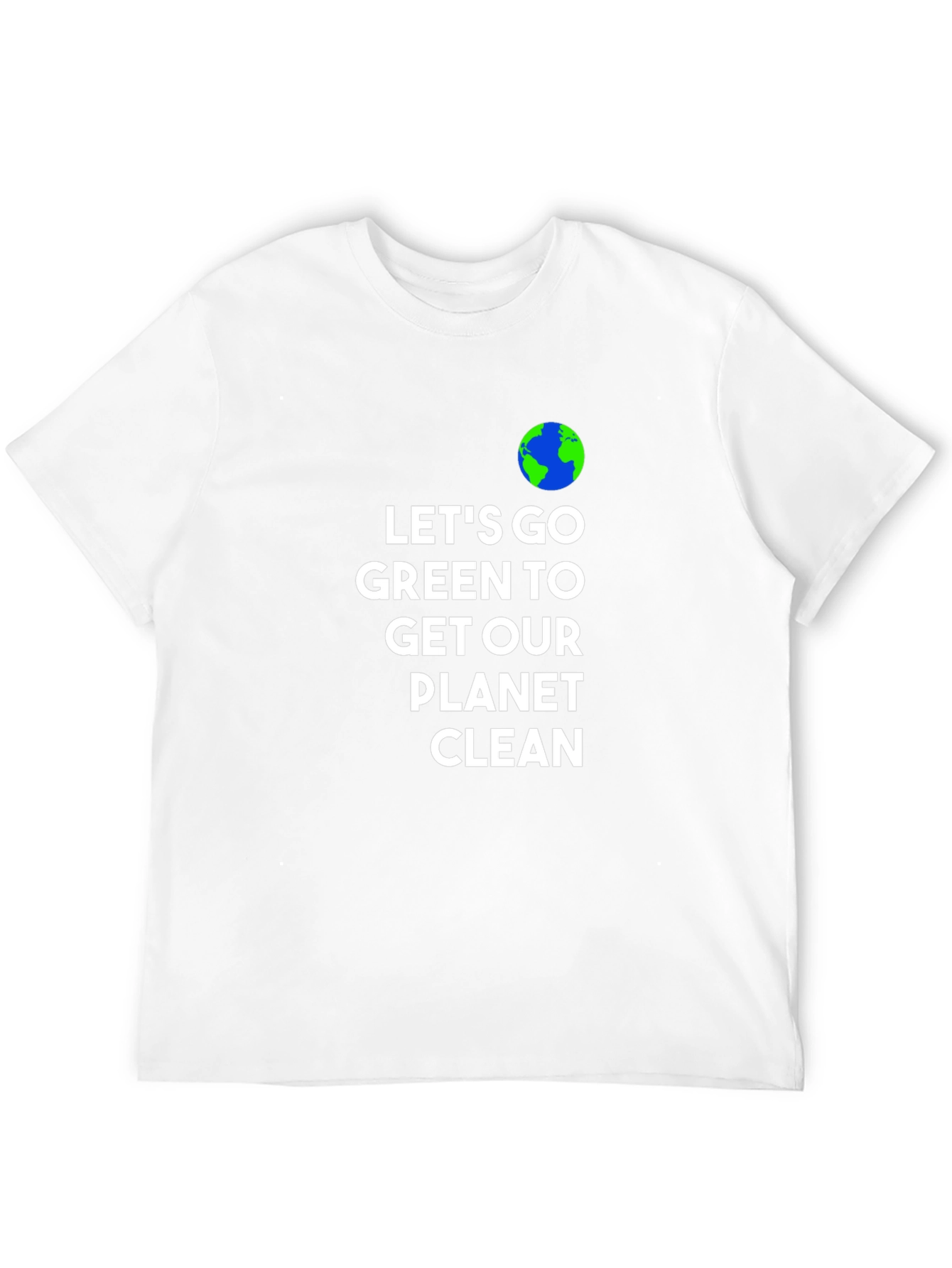 Go Green Planet Clean Graphic Tee