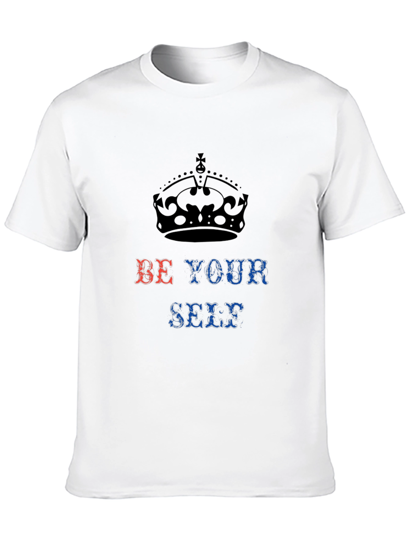 Be Yourself T-Shirt Crown Design