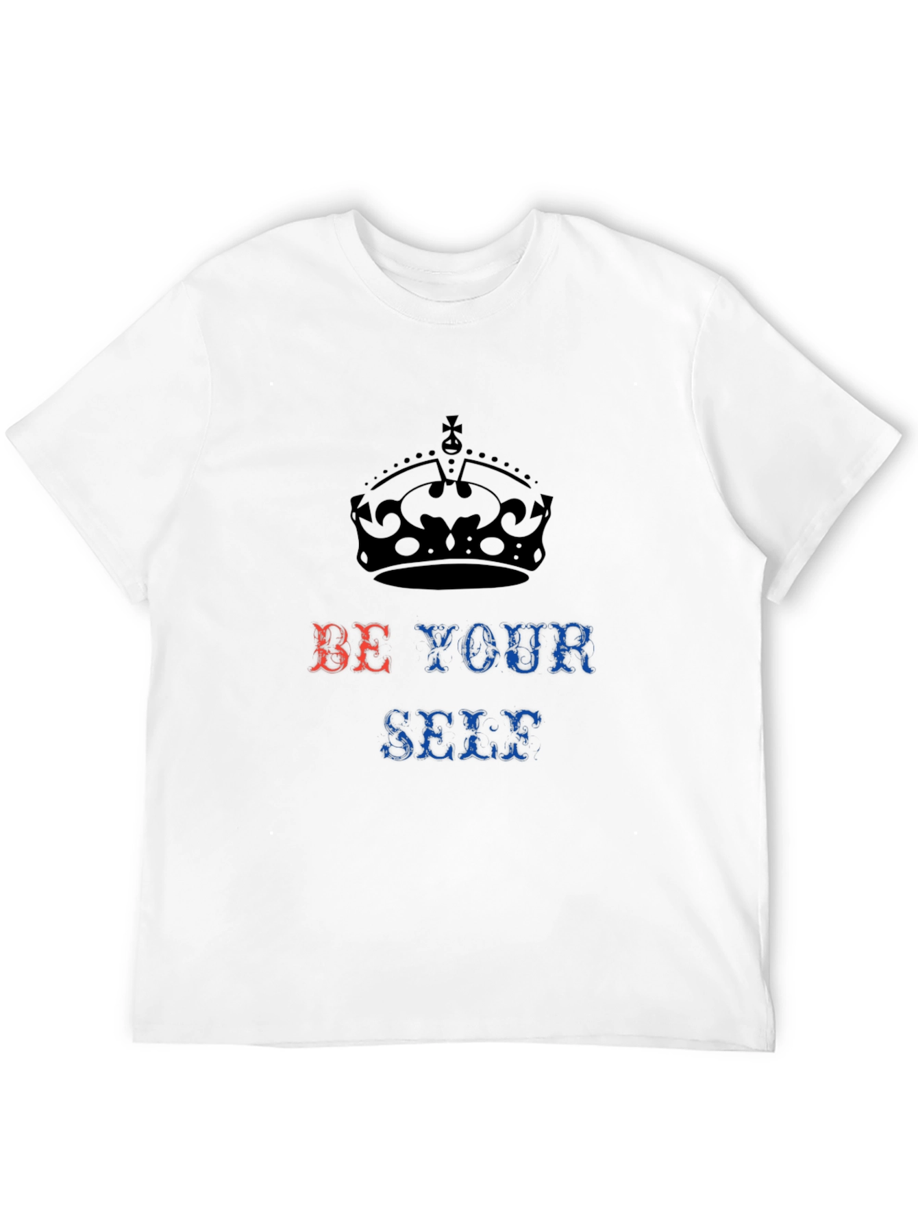 Be Yourself T-Shirt Crown Design